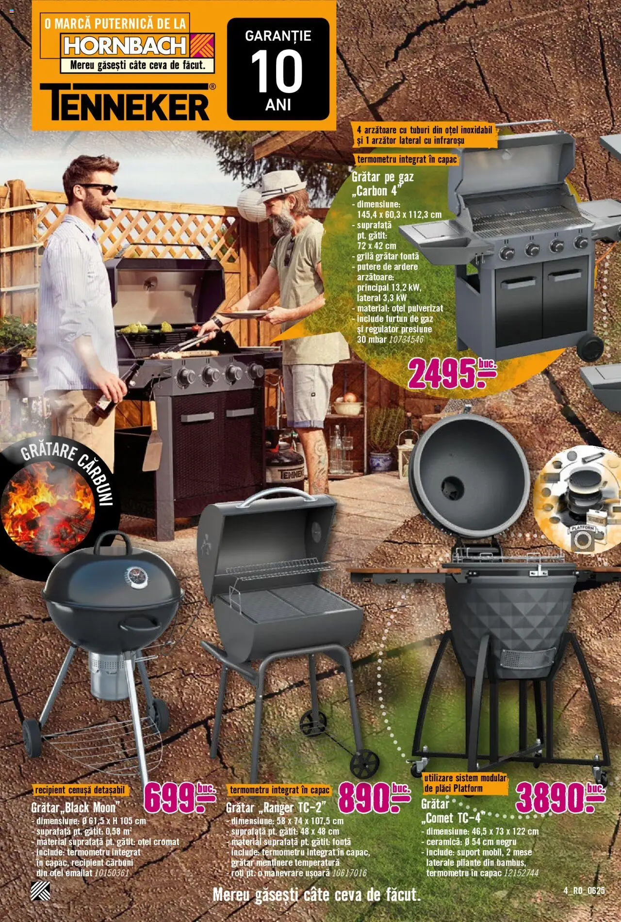 Catalog Hornbach 27 Iunie - 25 Iulie 2025 | Pagina 4 | Produse: Termometru, Grătar