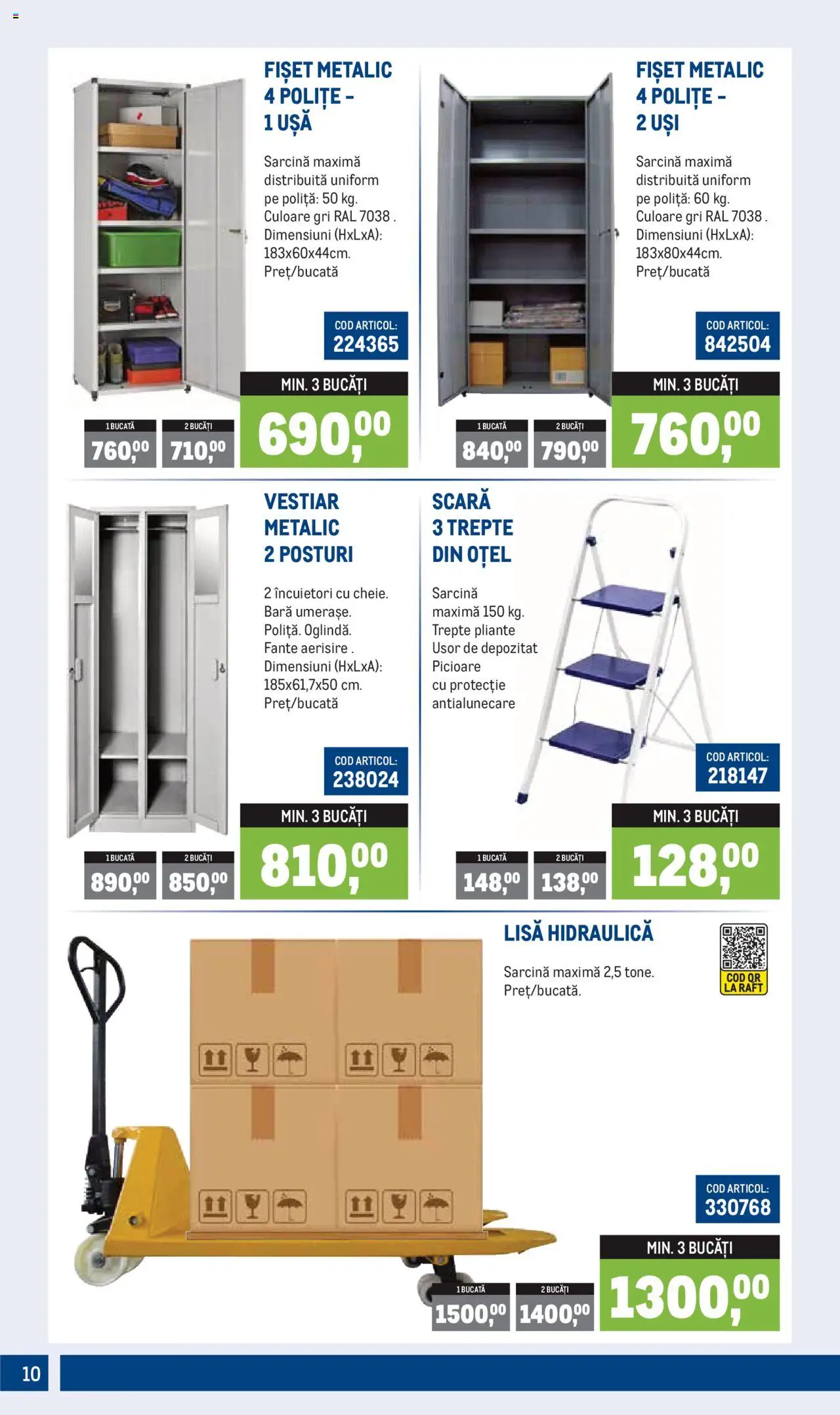 Catalog METRO 1 Iulie - 29 Septembrie 2025 | Pagina 10 | Produse: Scară, Raft, Ușă