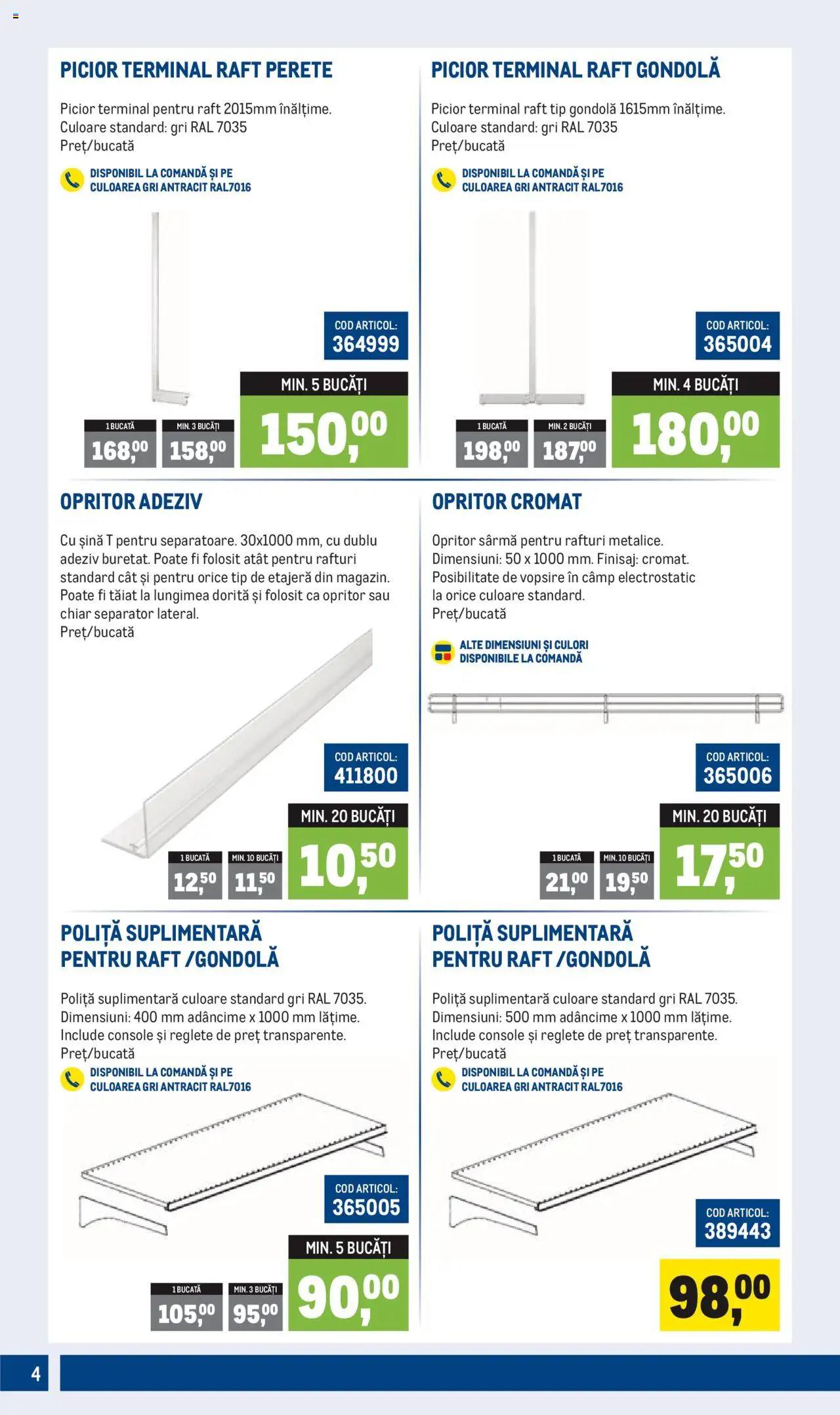 Catalog METRO 1 Iulie - 29 Septembrie 2025 | Pagina 4 | Produse: Raft, Etajeră, Adeziv