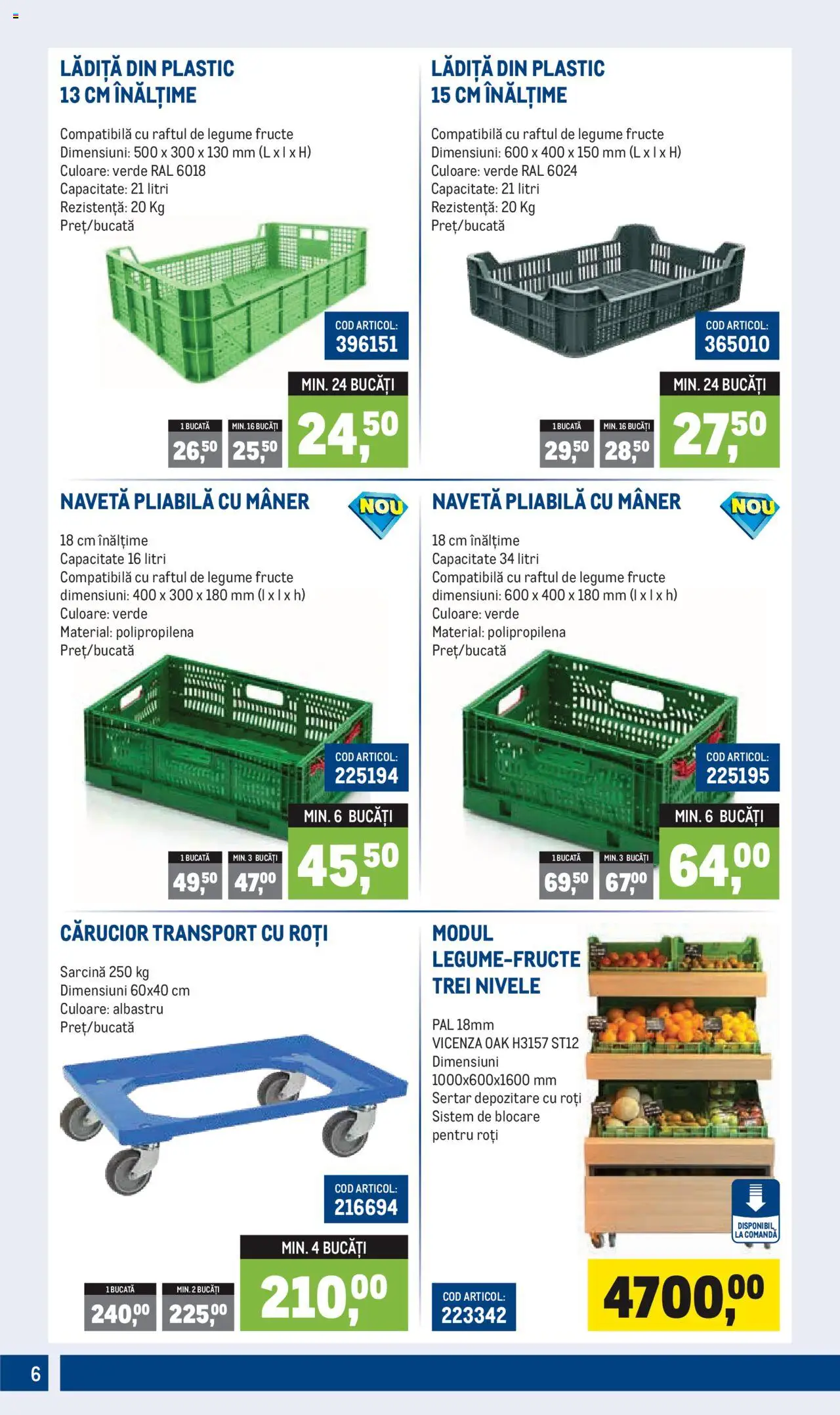 Catalog METRO 1 Iulie - 29 Septembrie 2025 | Pagina 6 | Produse: Mâner, Legume, Fructe