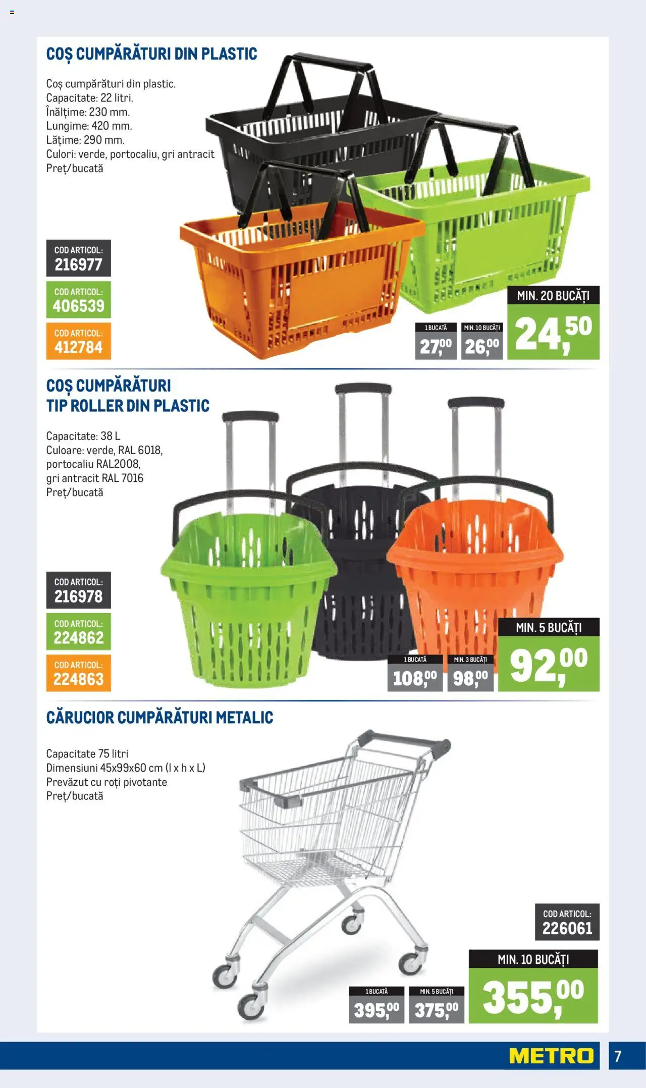 Catalog METRO 1 Iulie - 29 Septembrie 2025 | Pagina 7 | Produse: Coș