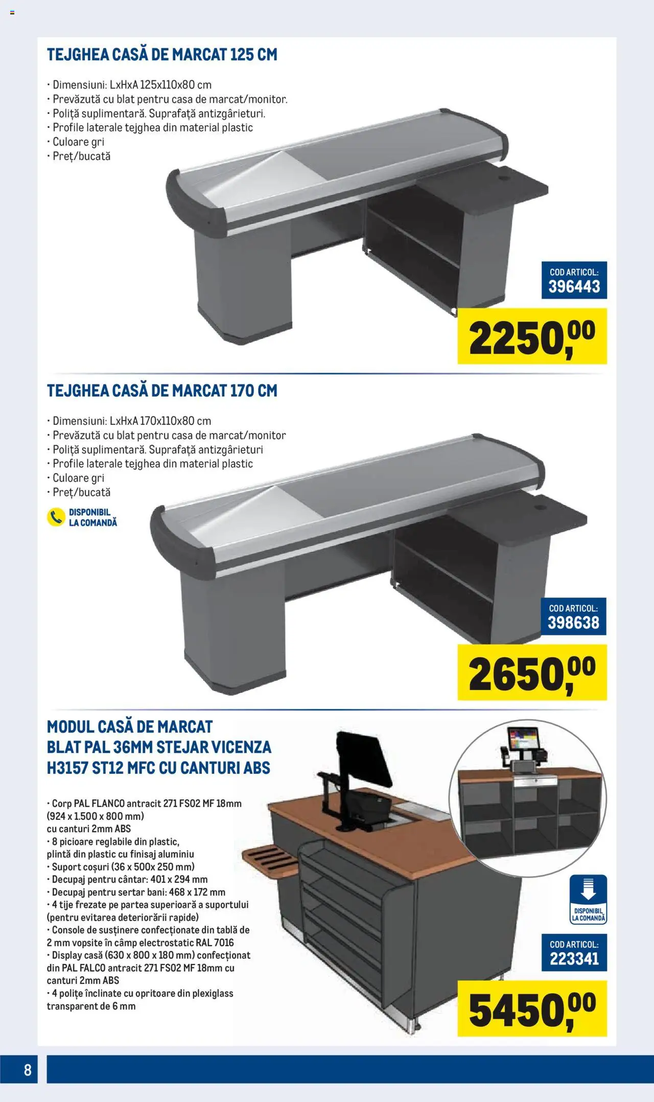 Catalog METRO 1 Iulie - 29 Septembrie 2025 | Pagina 8 | Produse: Tablă, Cântar