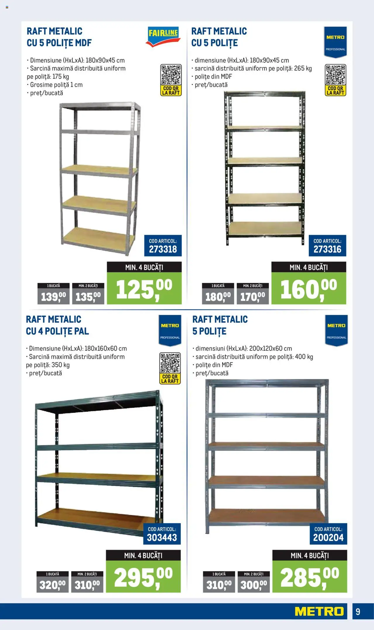 Catalog METRO 1 Iulie - 29 Septembrie 2025 | Pagina 9 | Produse: Raft