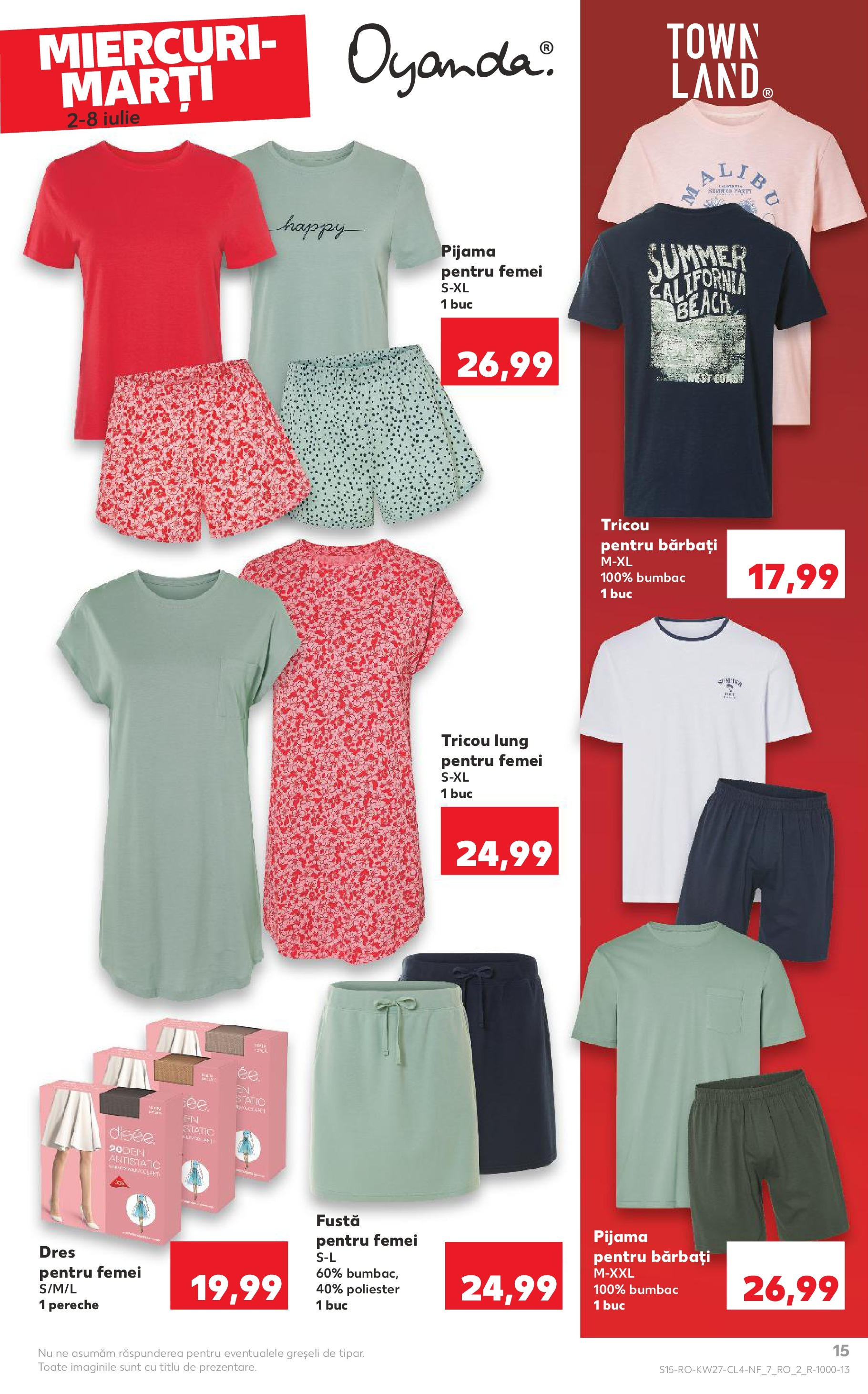 Catalog Kaufland 2 - 7 Iulie 2025 | Pagina 15 | Produse: Kestane, Tricou