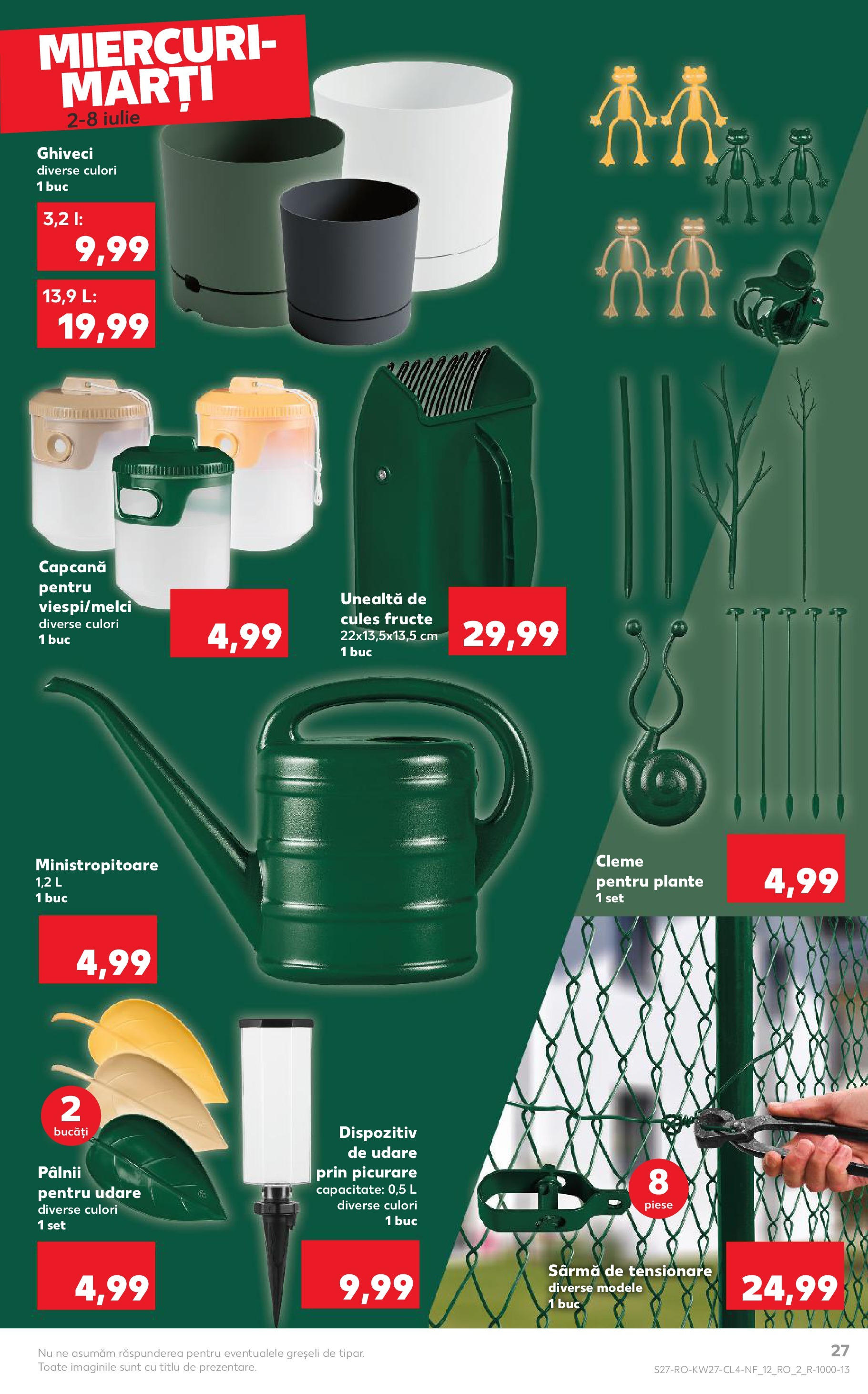 Catalog Kaufland 2 - 7 Iulie 2025 | Pagina 27 | Produse: Ghiveci, Fructe