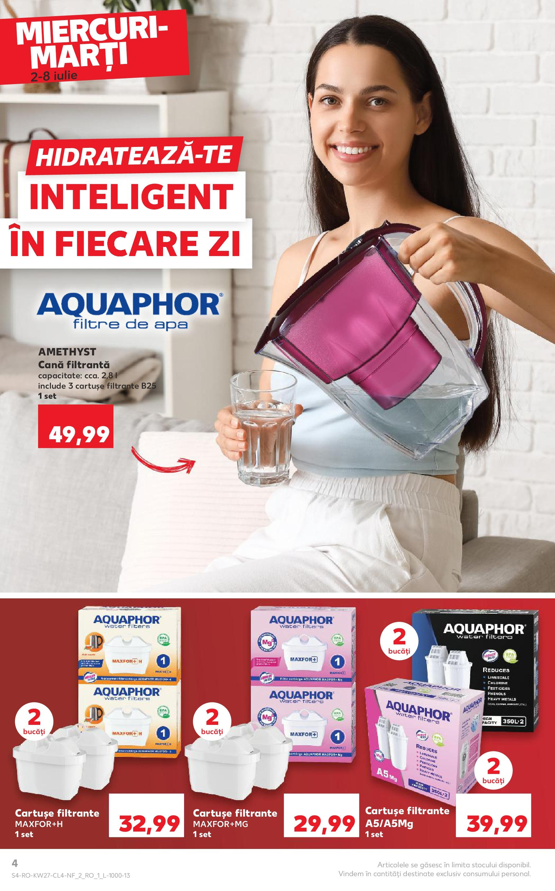 Catalog Kaufland 2 - 7 Iulie 2025 | Pagina 4 | Produse: Apă