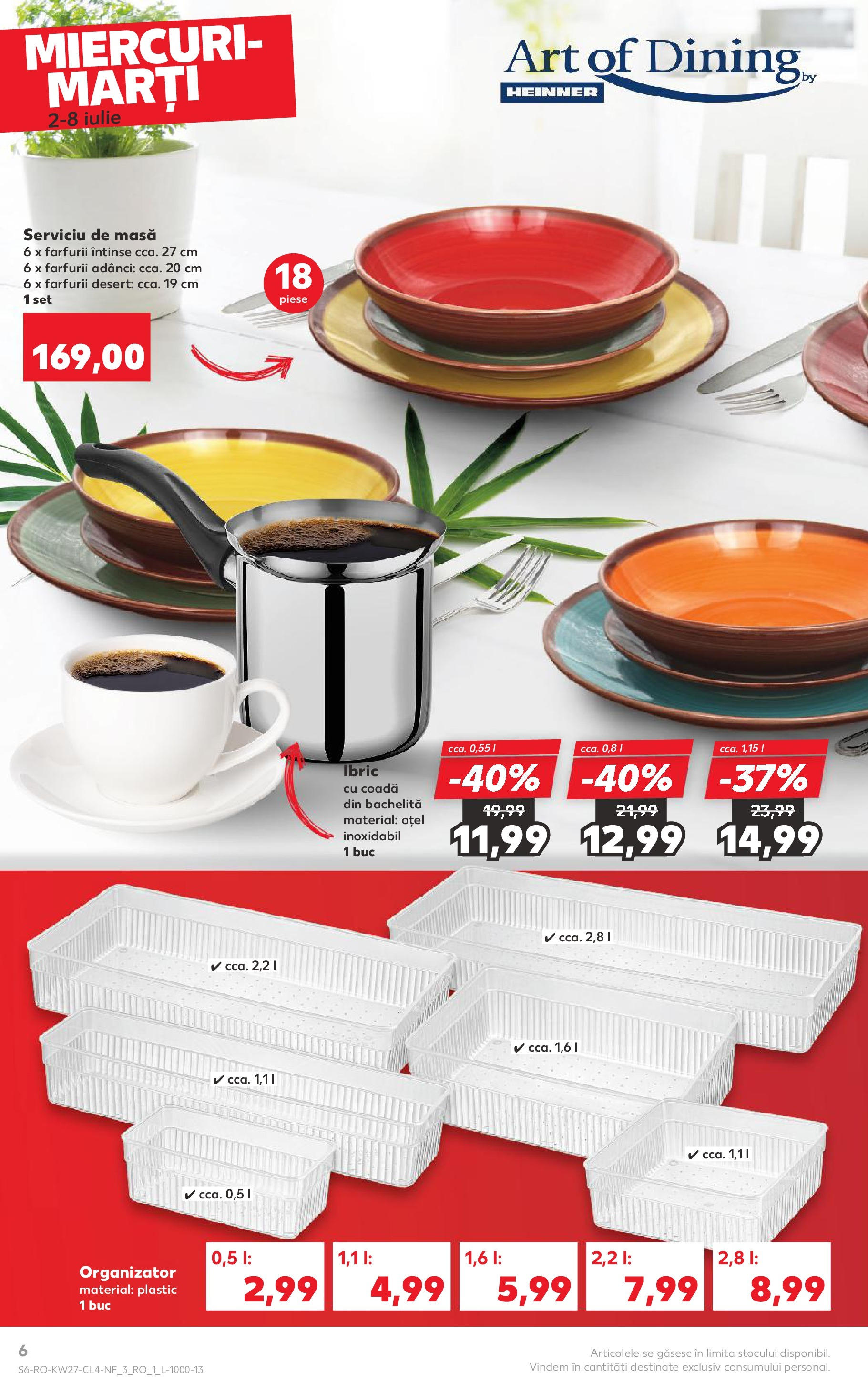 Catalog Kaufland 2 - 7 Iulie 2025 | Pagina 6 | Produse: Masă