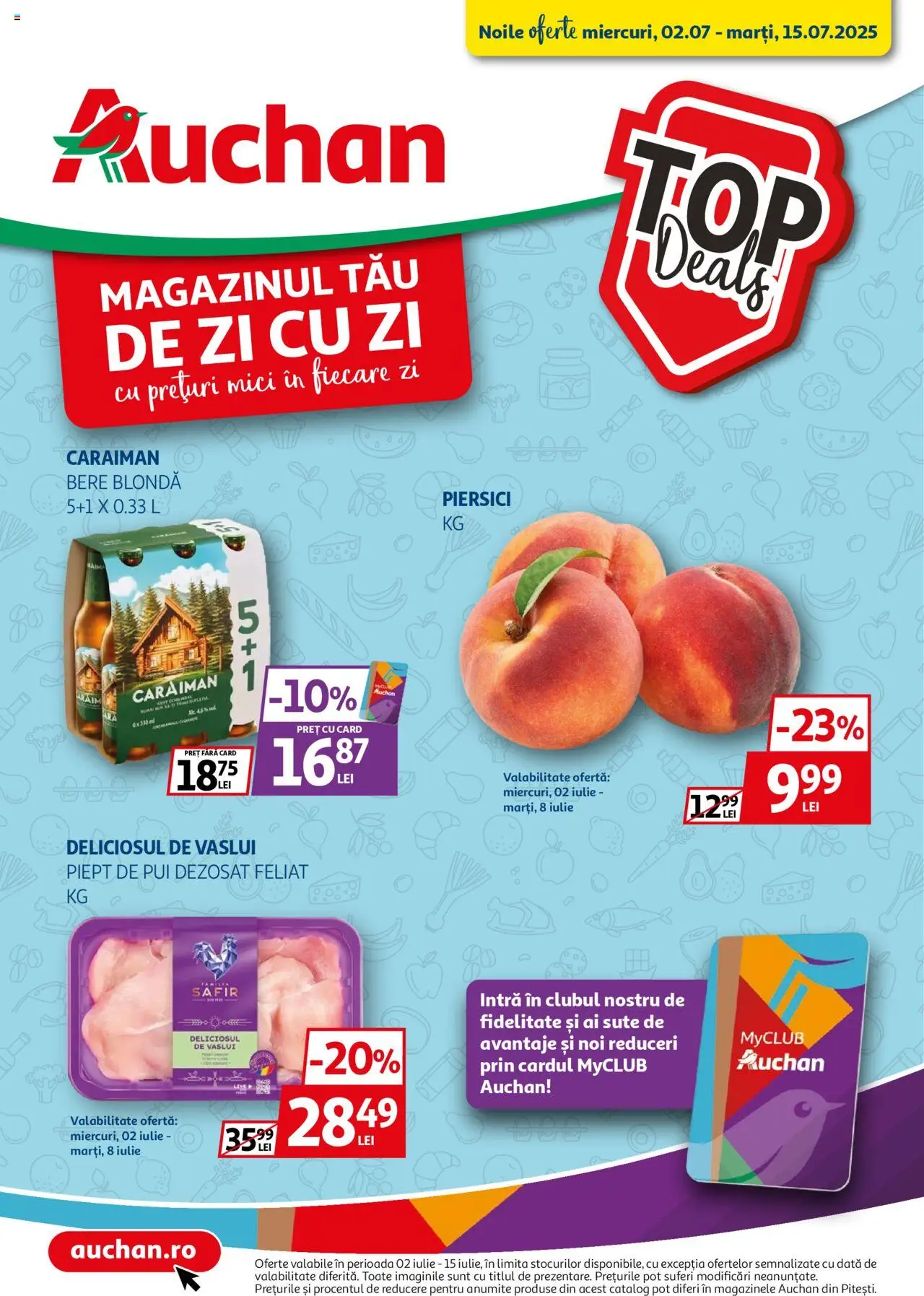 Catalog Auchan 2 - 14 Iulie 2025 | Pagina 1