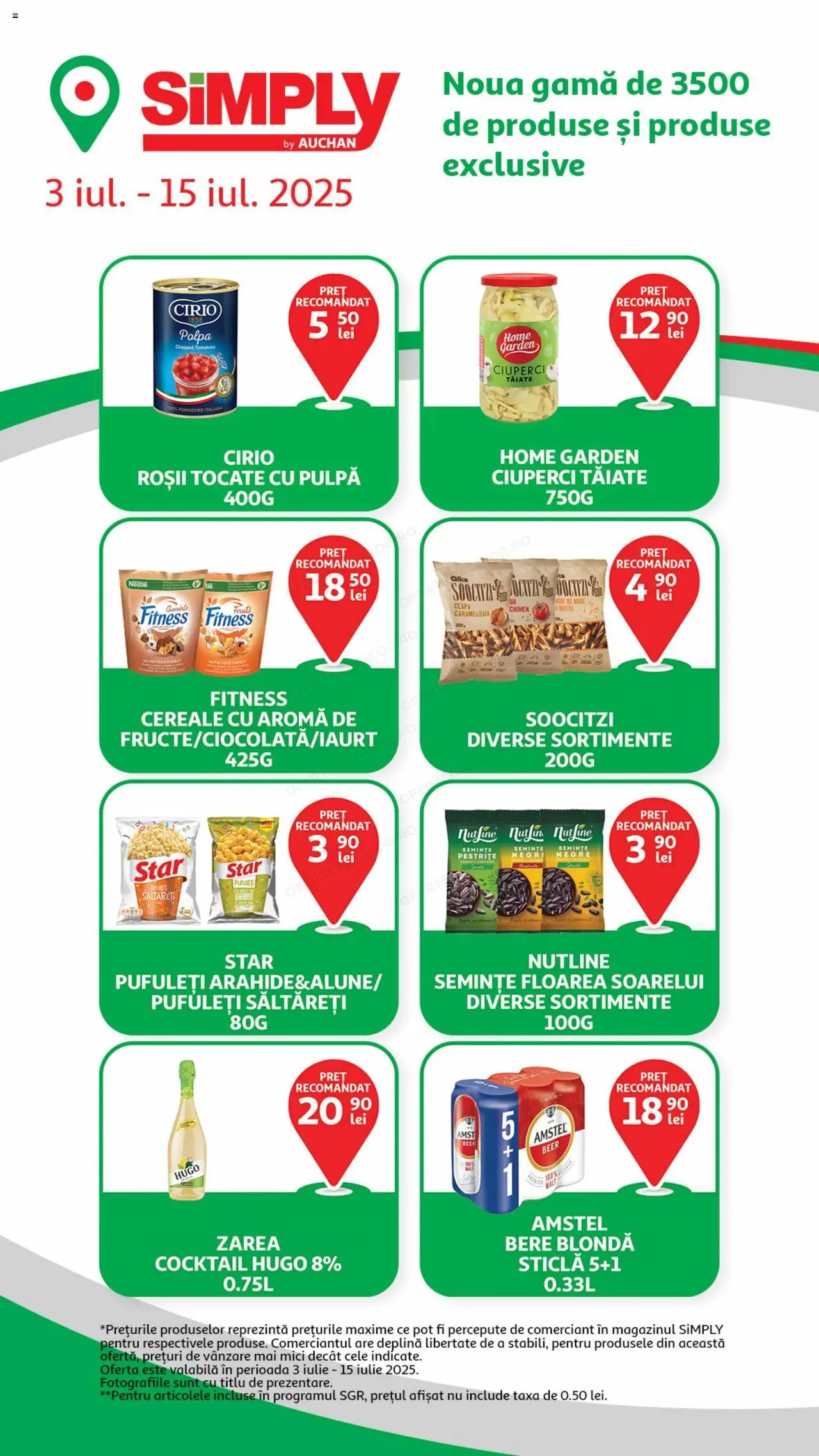 Catalog Auchan 3 - 14 Iulie 2025 | Pagina 1
