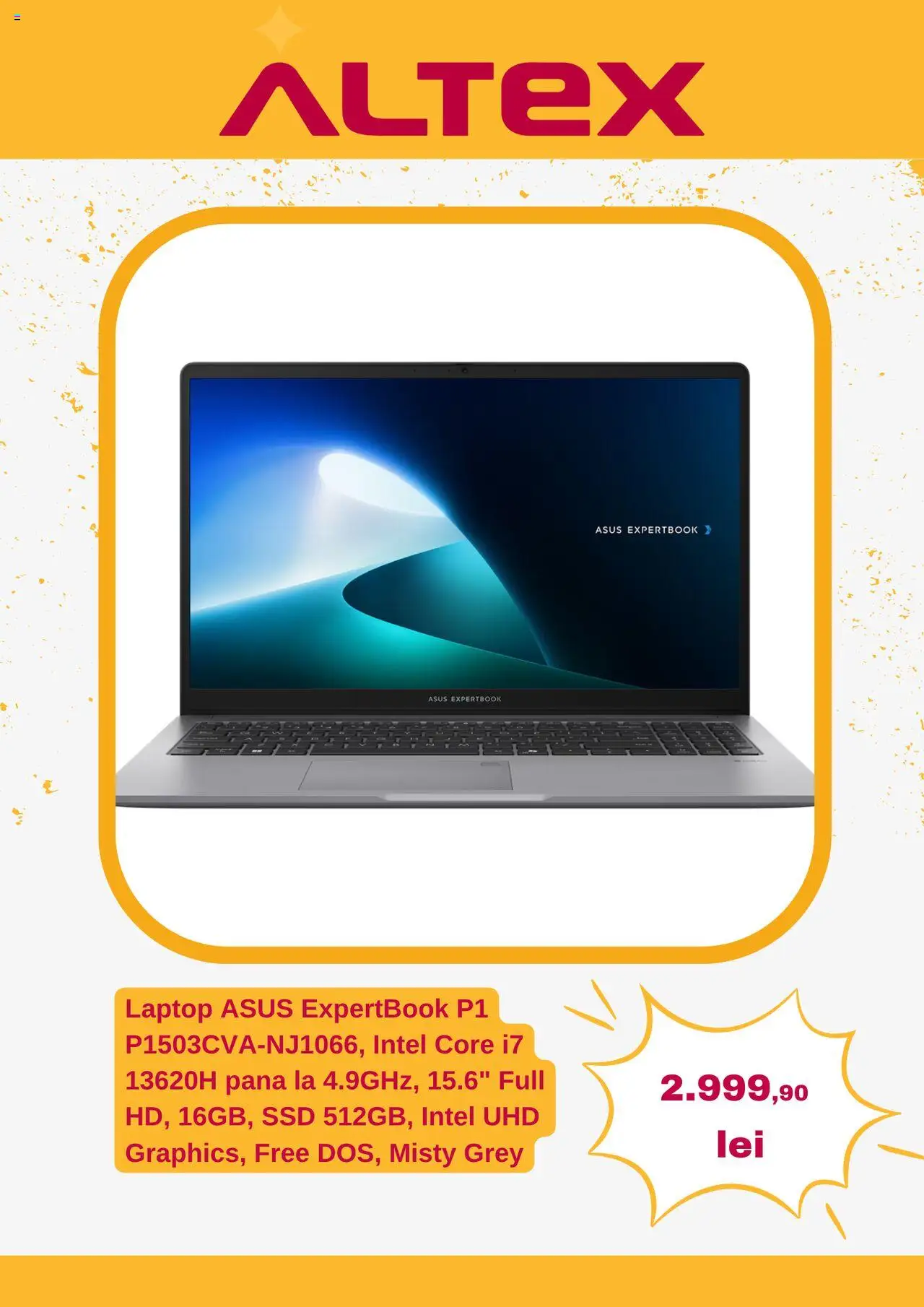 Catalog Altex 3 - 8 Iulie 2025 | Pagina 3 | Produse: Laptop
