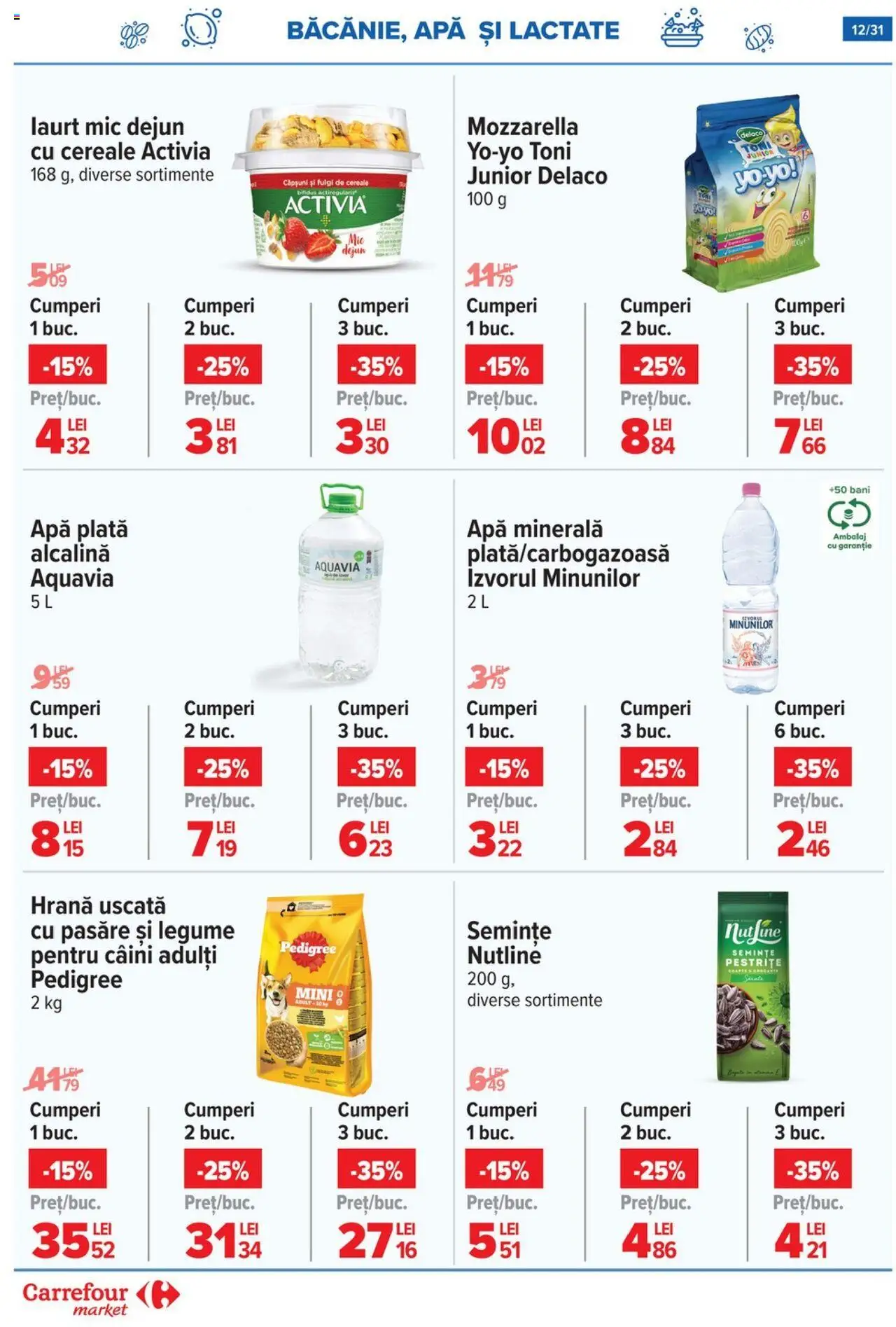 Catalog Carrefour 2 - 7 Iulie 2025 | Pagina 12 | Produse: Semințe, Fulgi, Apă, Legume