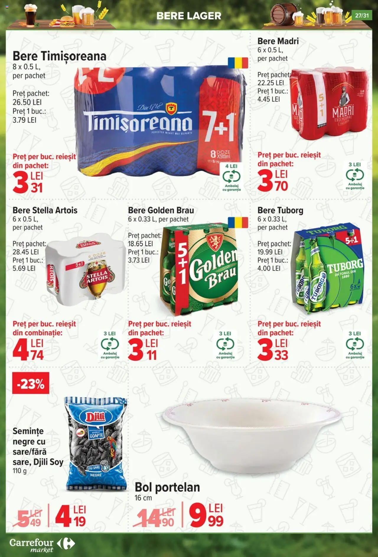 Catalog Carrefour 2 - 7 Iulie 2025 | Pagina 27 | Produse: Atıştırmalık, Bol, Bere, Sare