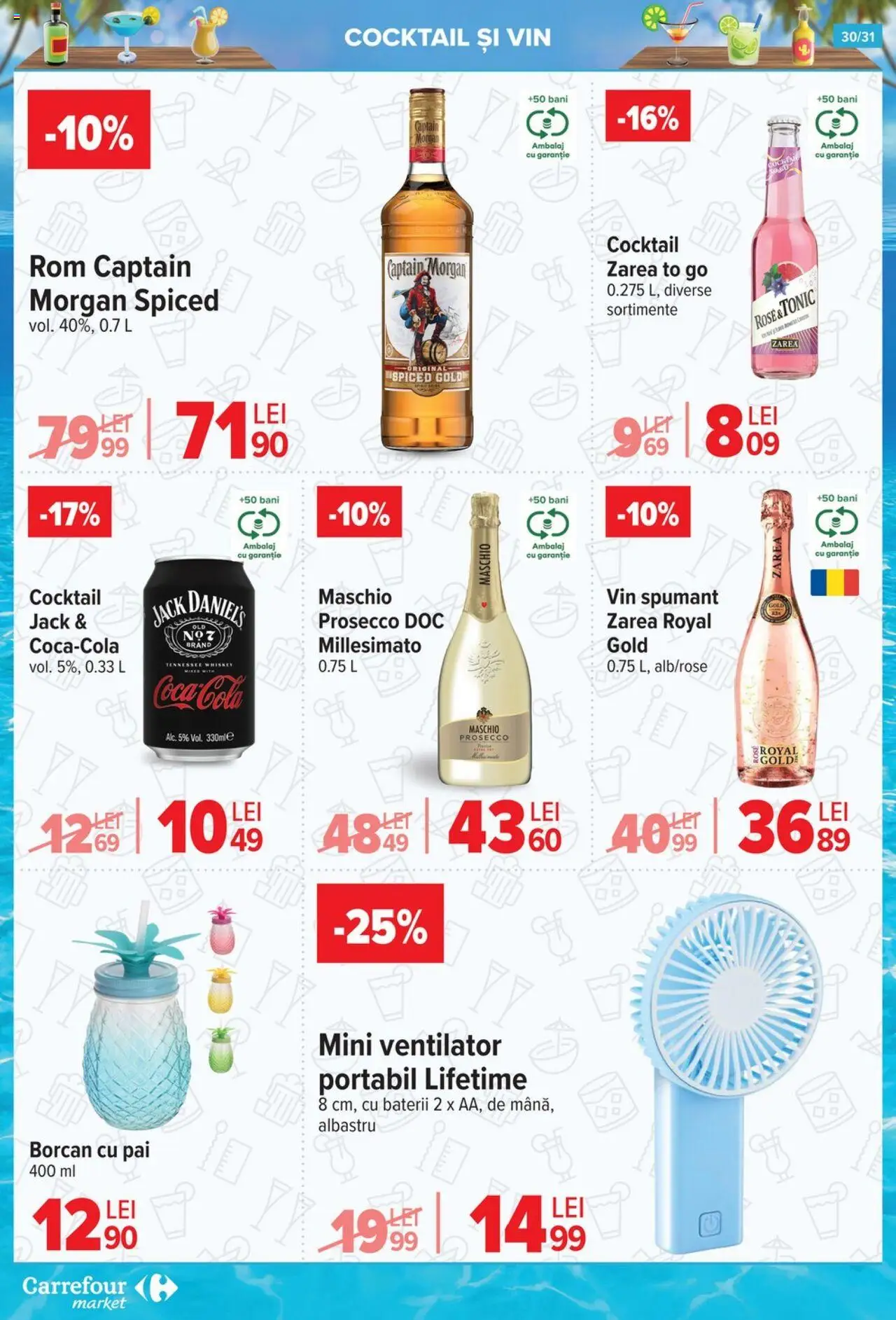 Catalog Carrefour 2 - 7 Iulie 2025 | Pagina 30 | Produse: Borcan, Prosecco, Vin, Cocktail