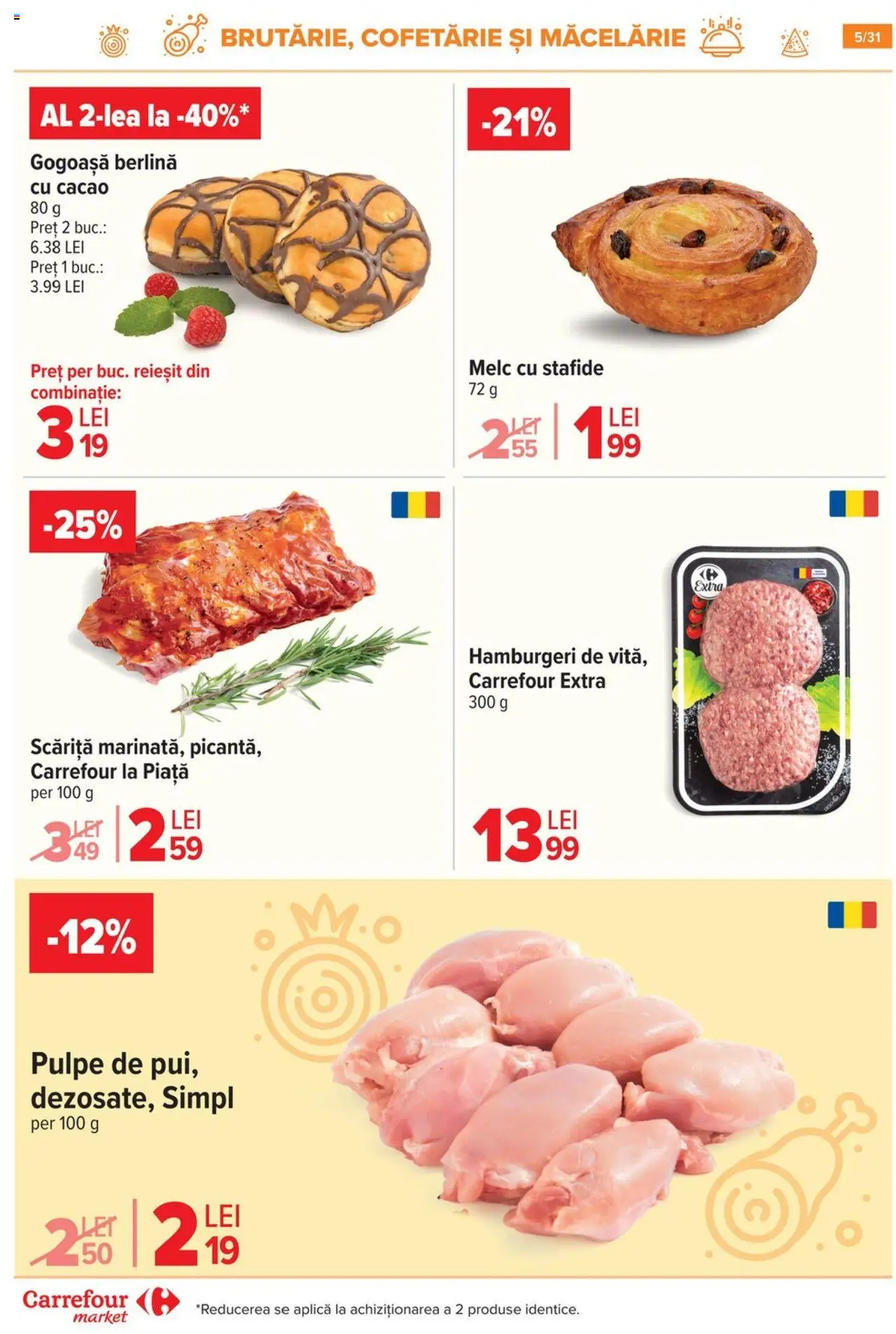 Catalog Carrefour 2 - 7 Iulie 2025 | Pagina 5 | Produse: Divan, Cacao, Stafide