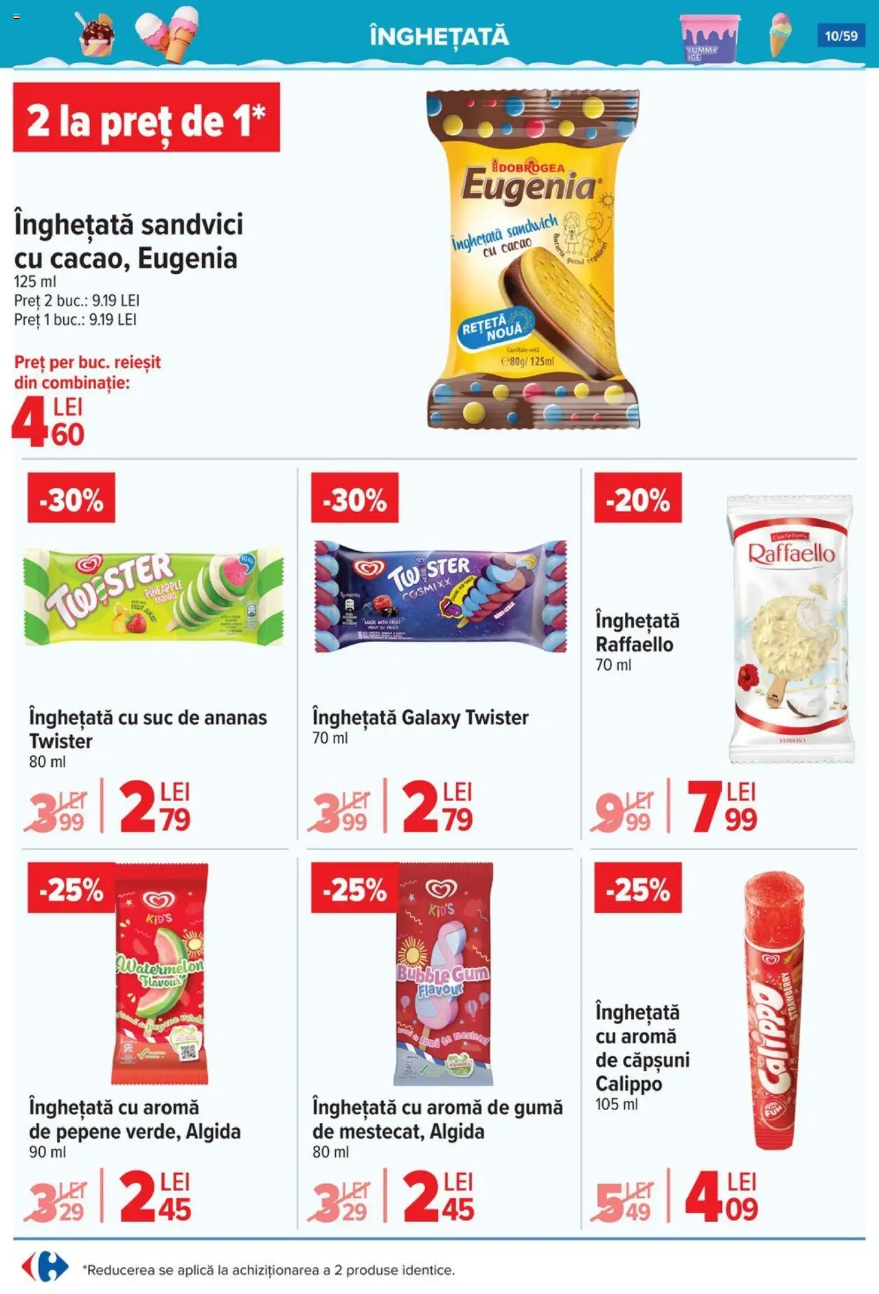 Catalog Carrefour 2 - 7 Iulie 2025 | Pagina 10 | Produse: Suc, Ananas, Cacao, Înghețată
