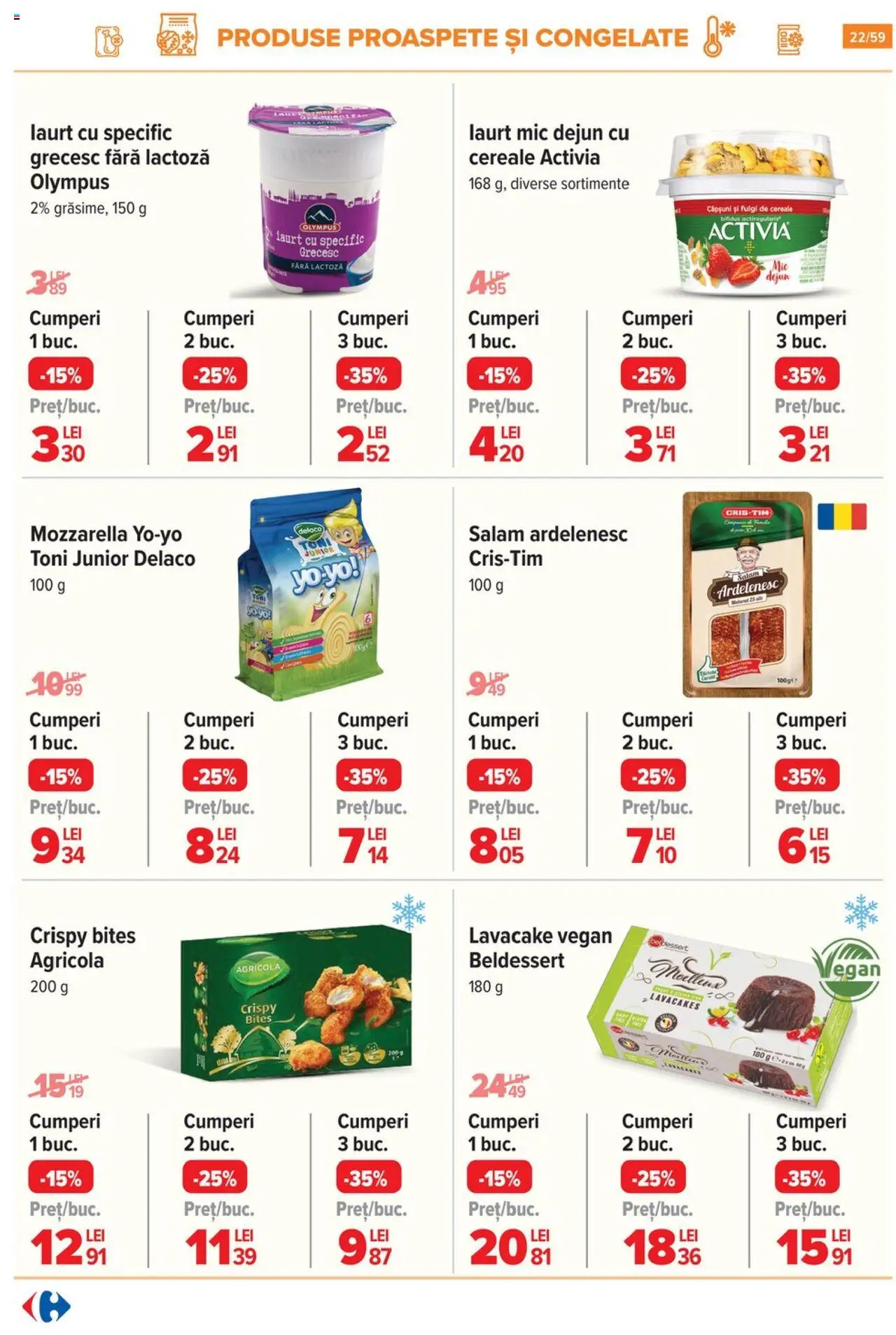 Catalog Carrefour 2 - 7 Iulie 2025 | Pagina 22 | Produse: Light Kedi Konservesi, Căpșuni, Cereale, Fulgi
