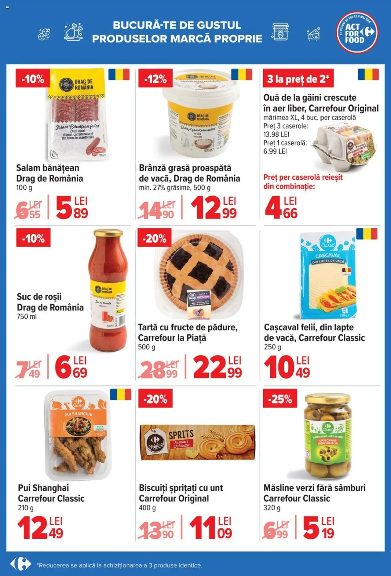 Catalog Carrefour 2 - 7 Iulie 2025 | Pagina 3 | Produse: Măsline, Brânză, Ouă, Suc