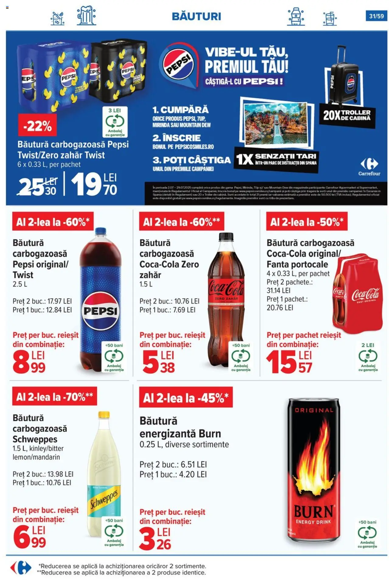 Catalog Carrefour 2 - 7 Iulie 2025 | Pagina 31 | Produse: Portocale, Zahăr
