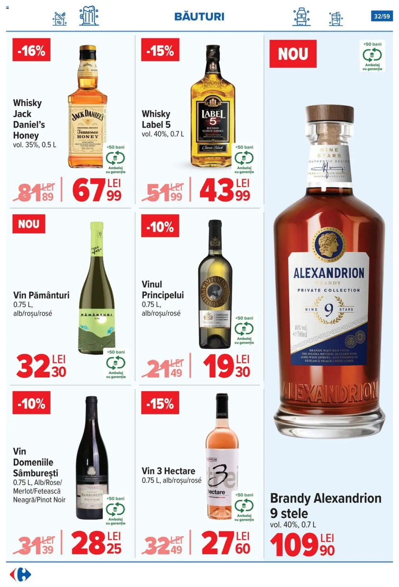 Catalog Carrefour 2 - 7 Iulie 2025 | Pagina 32 | Produse: Vin