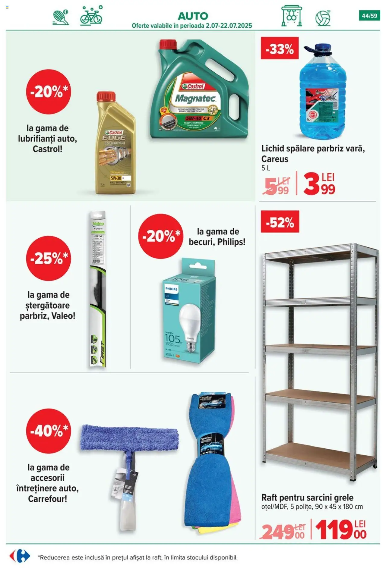 Catalog Carrefour 2 - 7 Iulie 2025 | Pagina 44 | Produse: Enginar, Raft