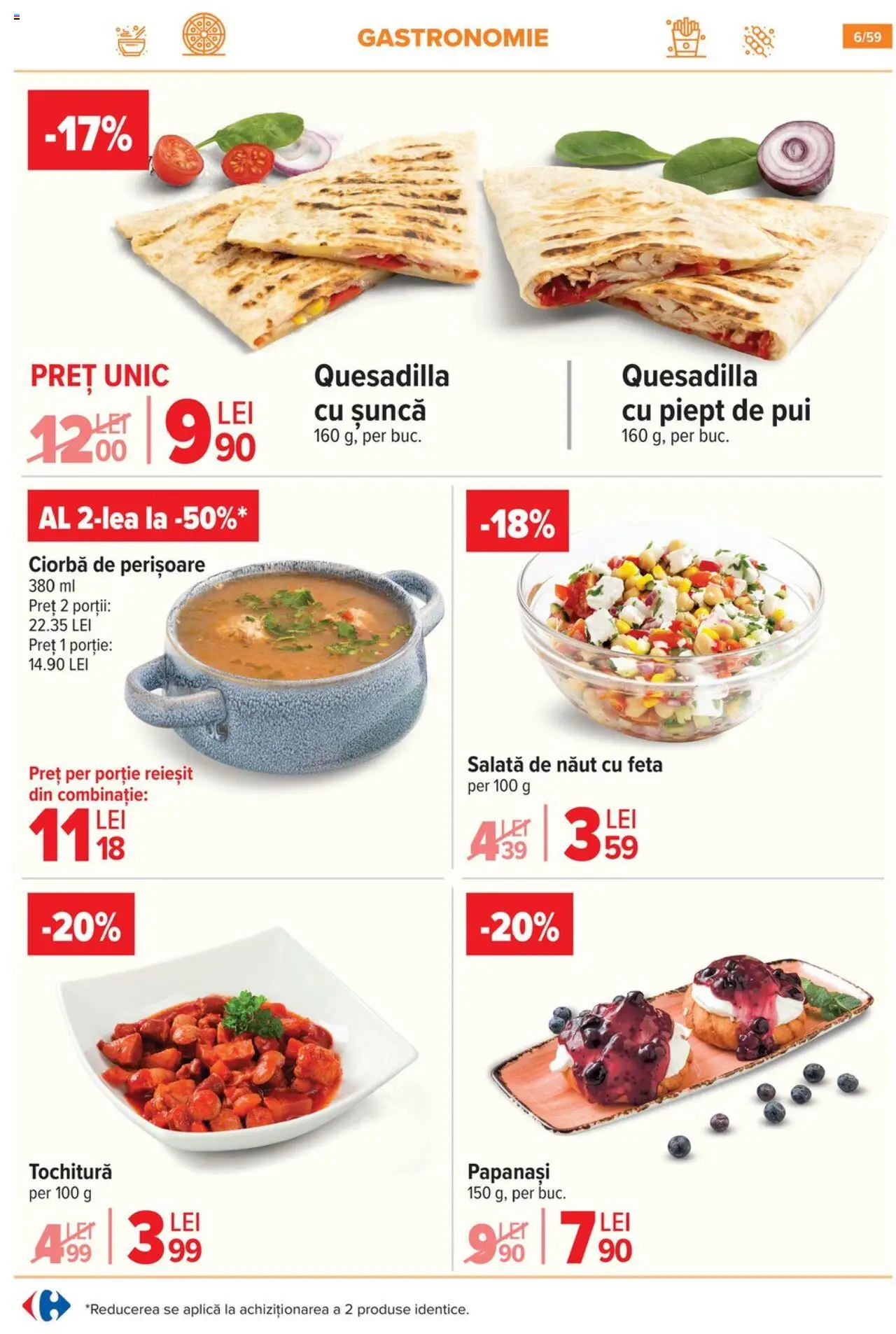 Catalog Carrefour 2 - 7 Iulie 2025 | Pagina 6 | Produse: Hacıyatmaz Kedi Oyuncağı, Șuncă, Salată