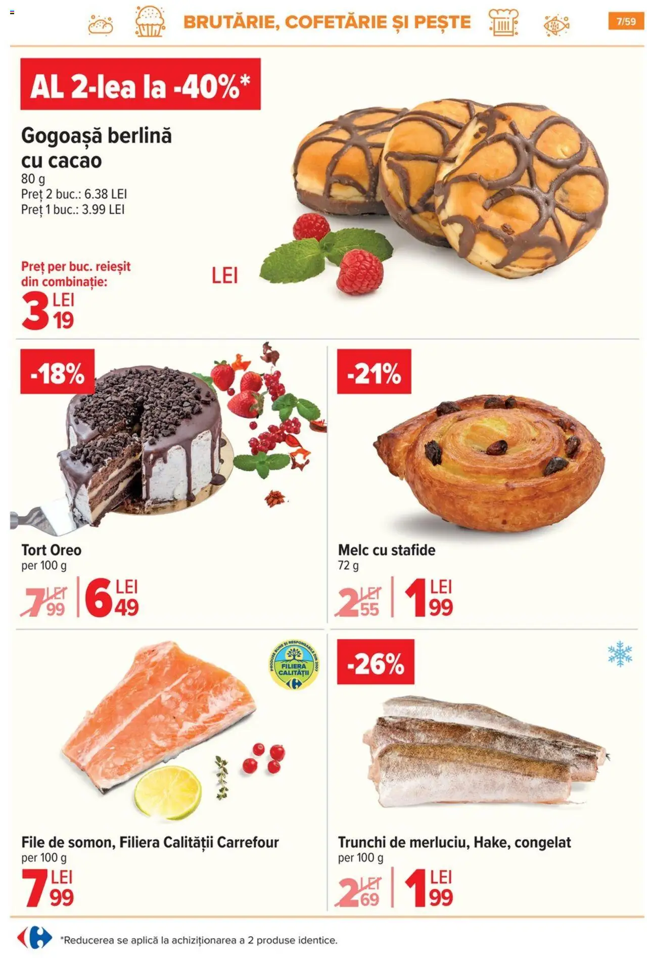Catalog Carrefour 2 - 7 Iulie 2025 | Pagina 7 | Produse: Divan, Pește, Cacao, Stafide