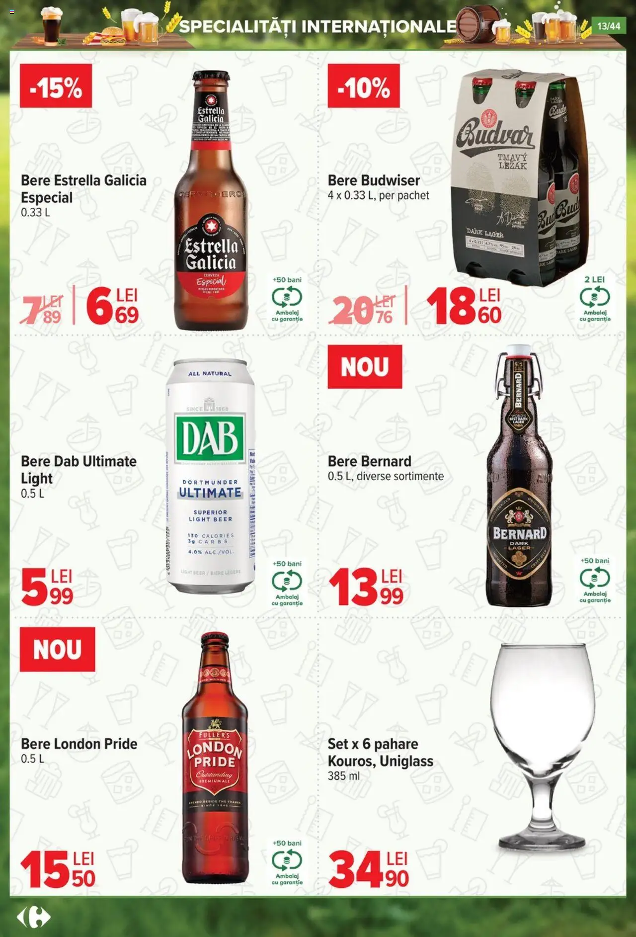 Catalog Carrefour 2 - 14 Iulie 2025 | Pagina 13 | Produse: Pahare, Bere
