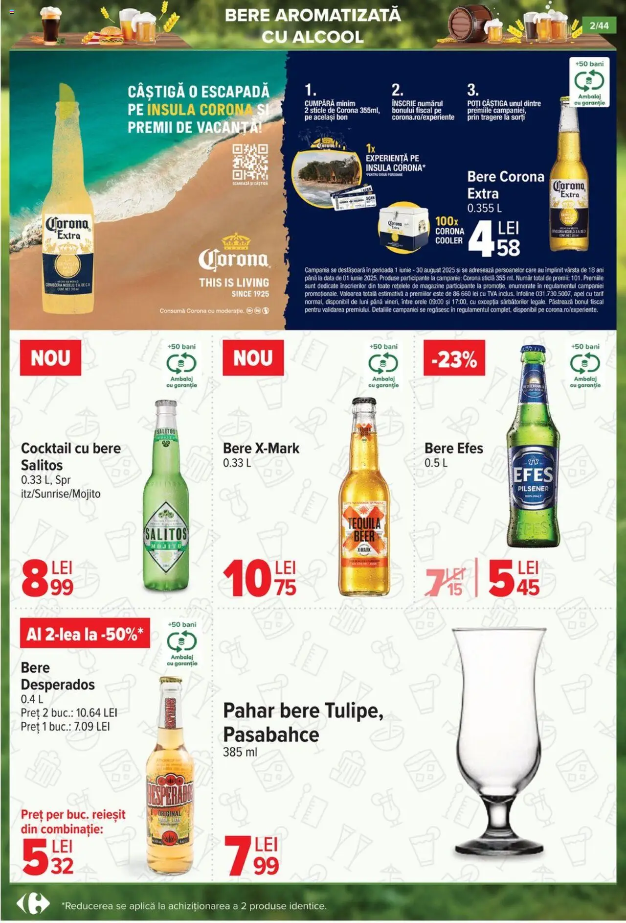 Catalog Carrefour 2 - 14 Iulie 2025 | Pagina 2 | Produse: Klozet koku giderici, Eğitim çantaları, Bere, Cocktail