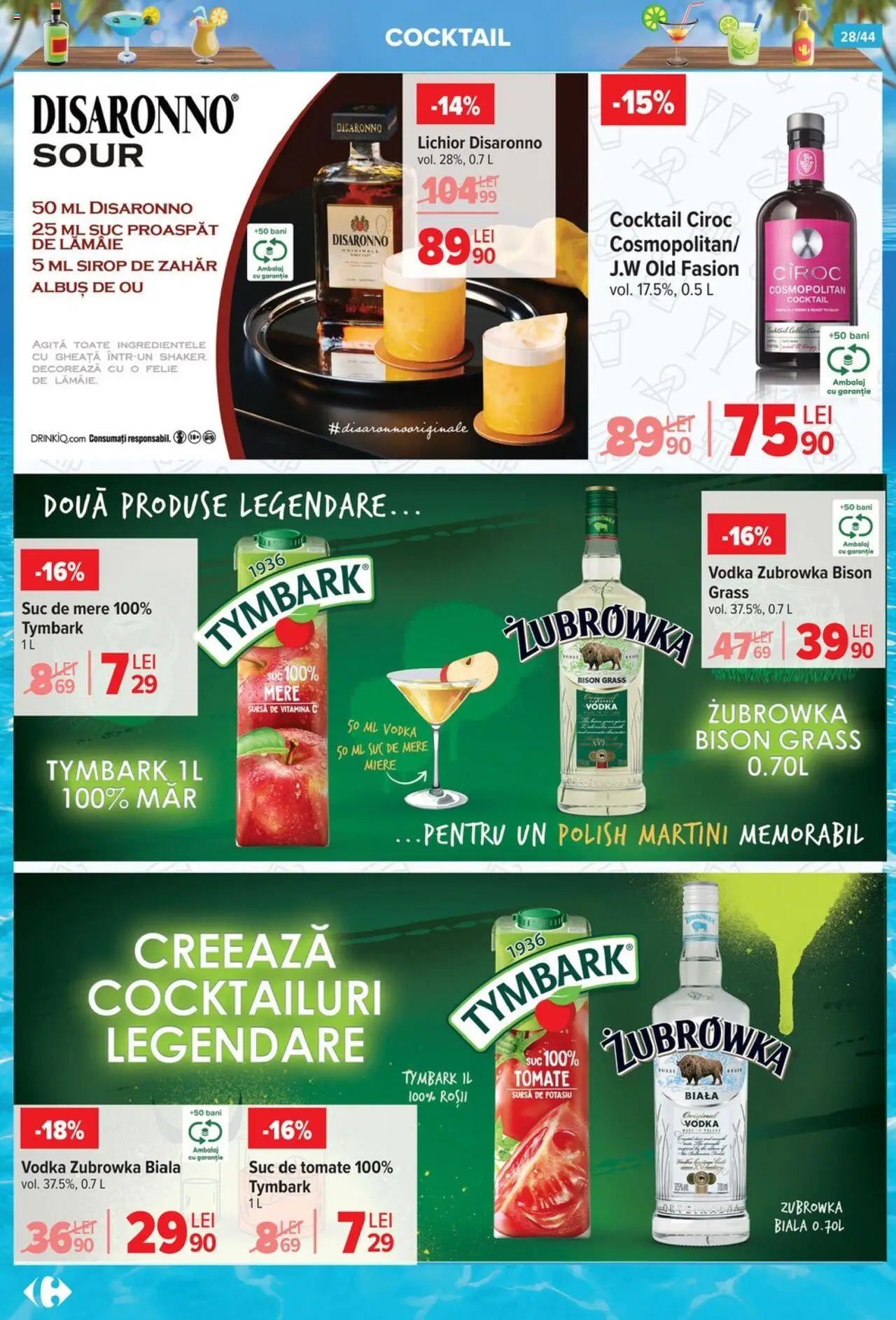 Catalog Carrefour 2 - 14 Iulie 2025 | Pagina 28 | Produse: Yulaf, Suc, Zahăr, Lămâie