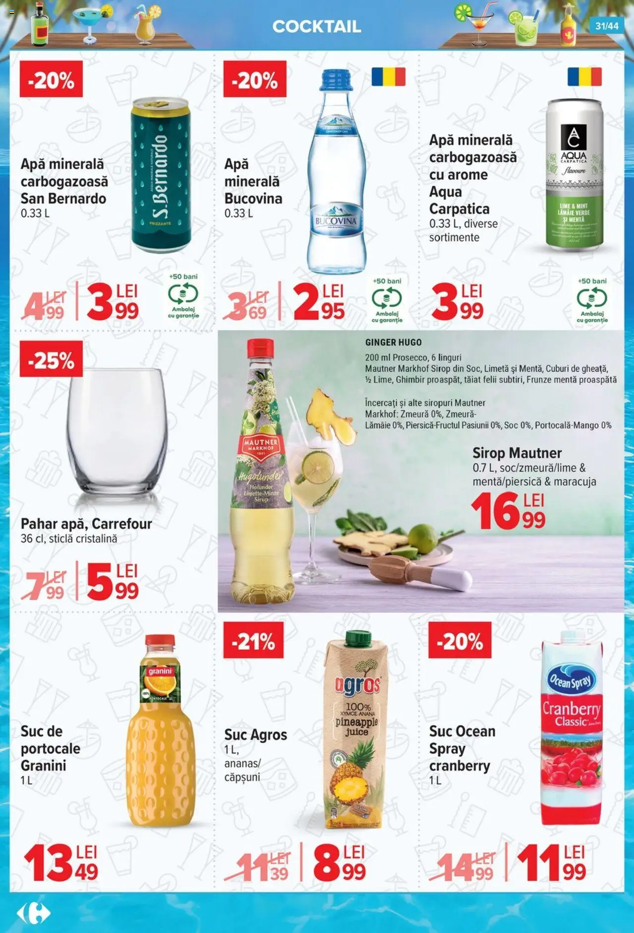 Catalog Carrefour 2 - 14 Iulie 2025 | Pagina 31 | Produse: Lime, Zmeură, Suc, Portocale