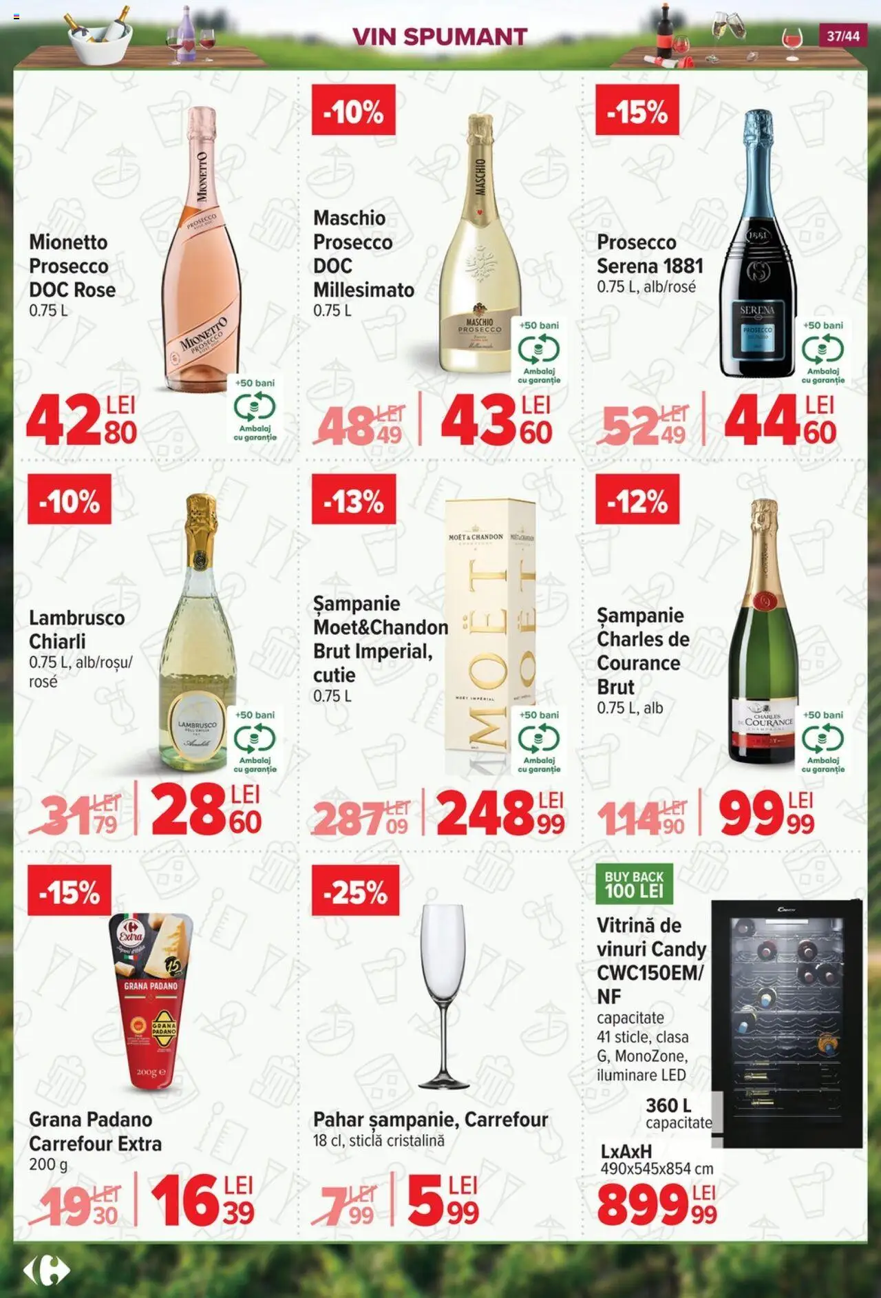 Catalog Carrefour 2 - 14 Iulie 2025 | Pagina 37 | Produse: Babak, Cutie, Prosecco, Vin
