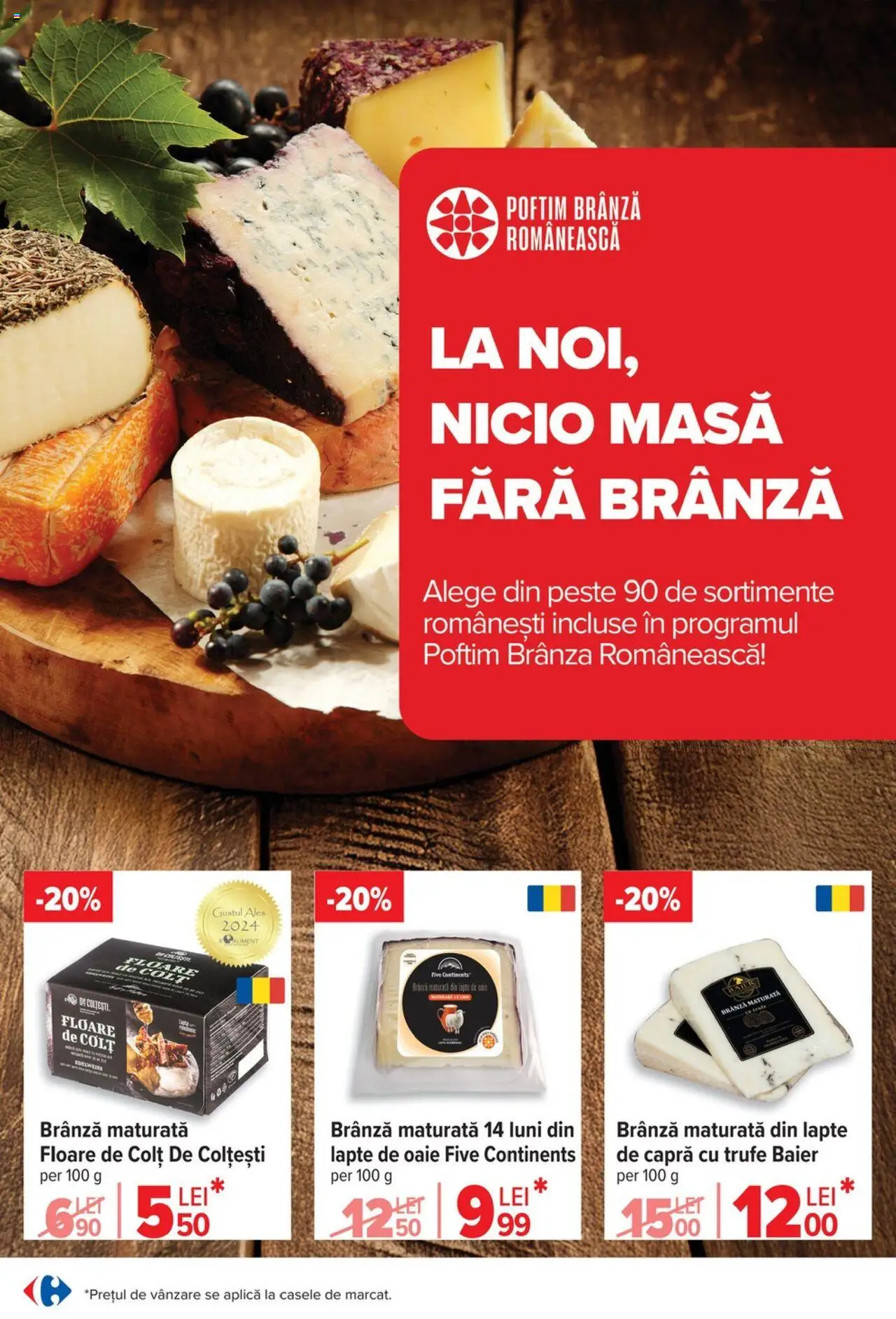 Catalog Carrefour 2 - 14 Iulie 2025 | Pagina 43 | Produse: Masă, Lapte, Brânză, Pește