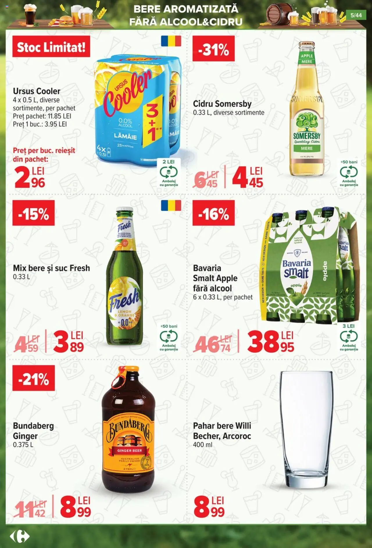 Catalog Carrefour 2 - 14 Iulie 2025 | Pagina 5 | Produse: Apple, Bere, Mere, Lămâie