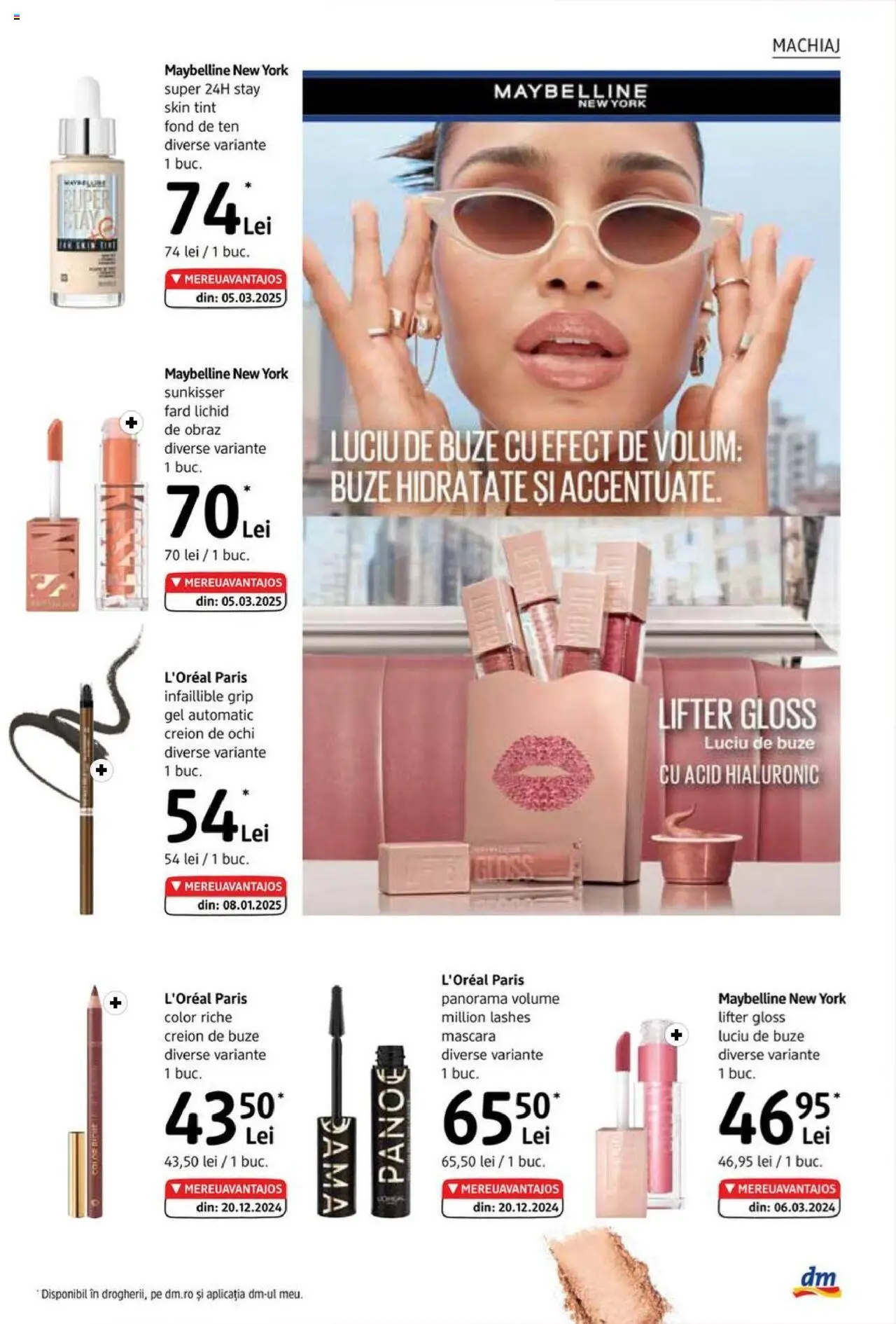 Catalog DM Drogerie Markt 3 - 28 Iulie 2025 | Pagina 13 | Produse: Fond de ten, Machiaj, Mascara, Creion de ochi