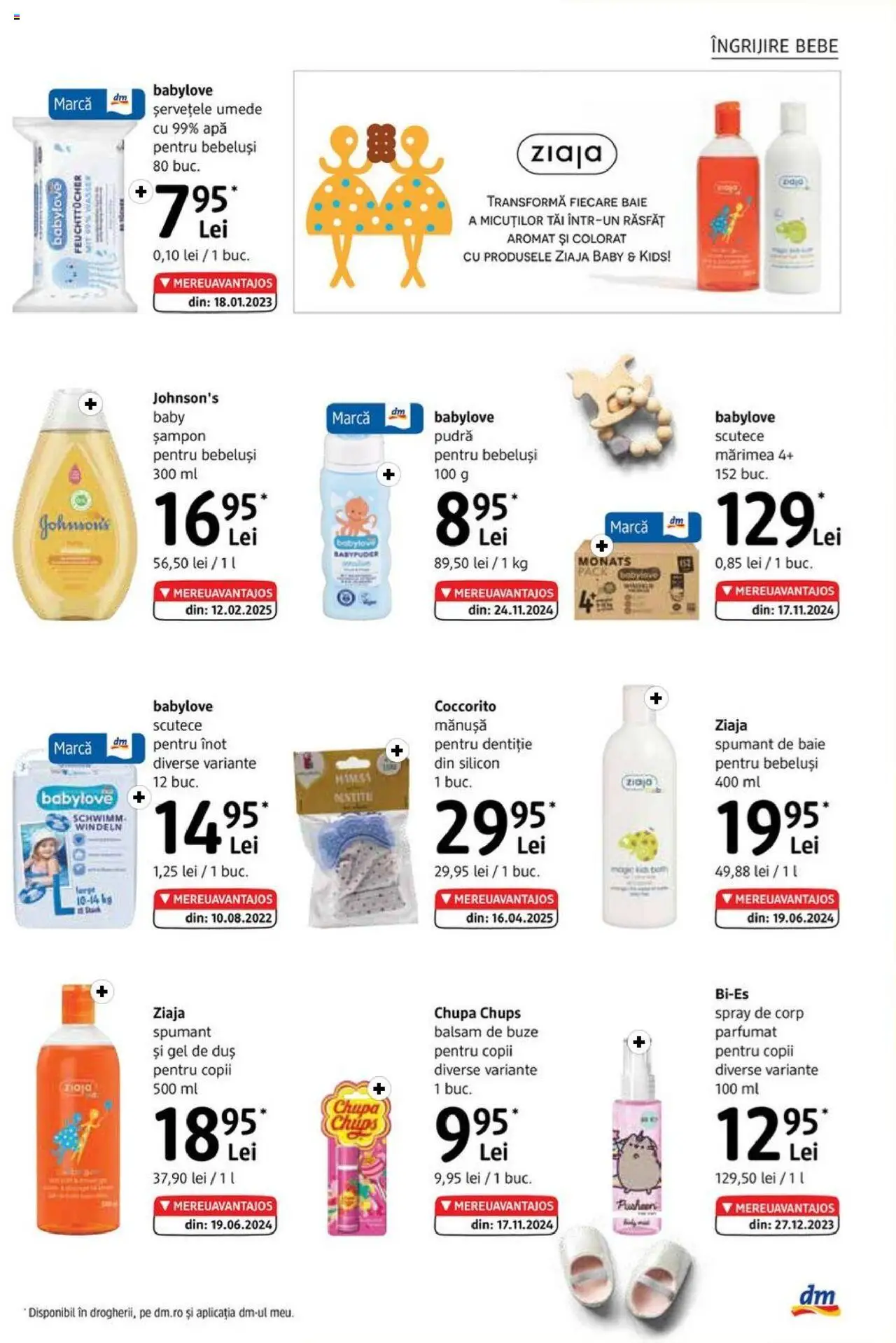 Catalog DM Drogerie Markt 3 - 28 Iulie 2025 | Pagina 19 | Produse: Pudră, Balsam, Gel de duș, Apă