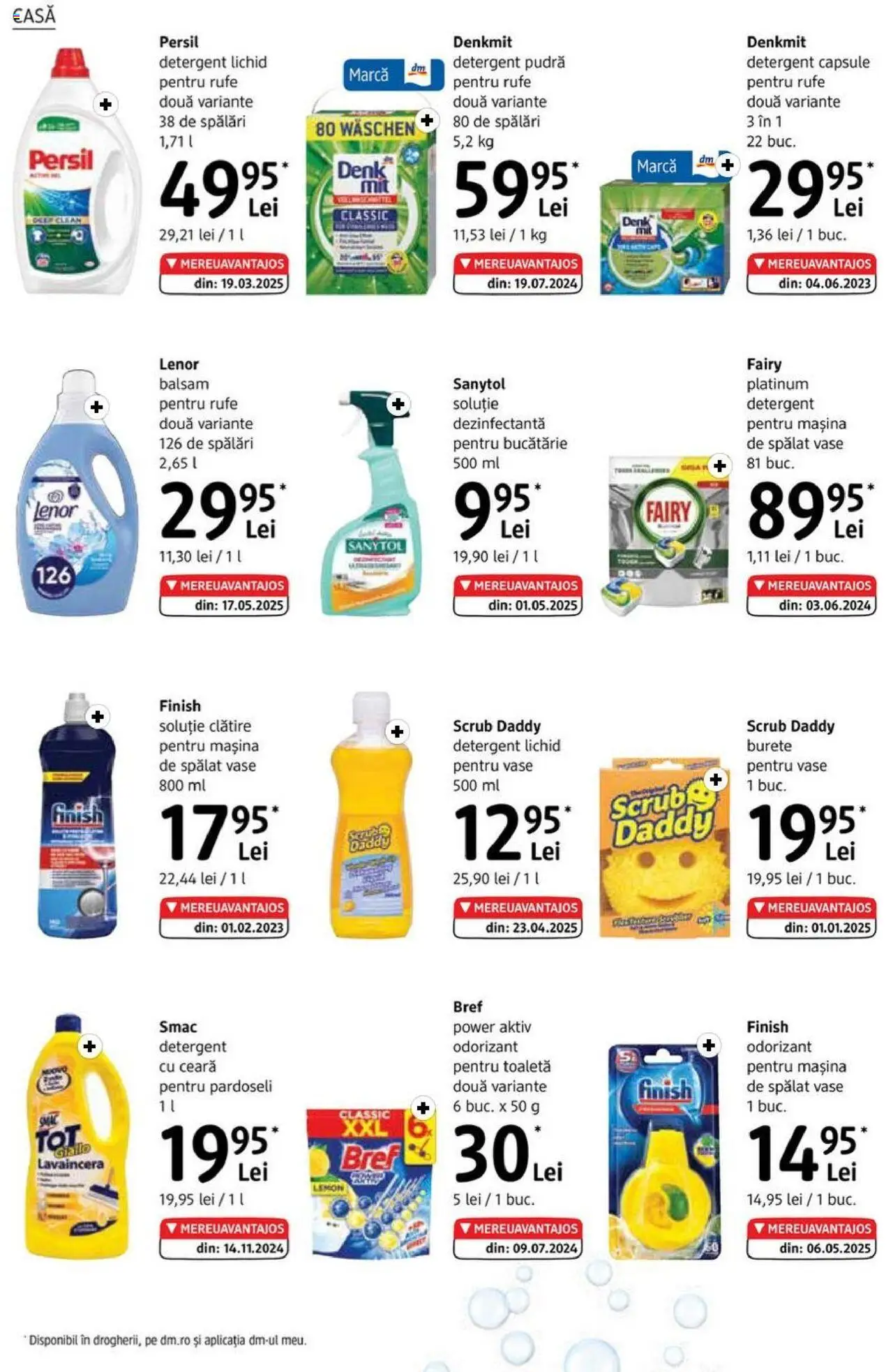 Catalog DM Drogerie Markt 3 - 28 Iulie 2025 | Pagina 20 | Produse: Scrub, Bucătărie, Toaletă, Pudră