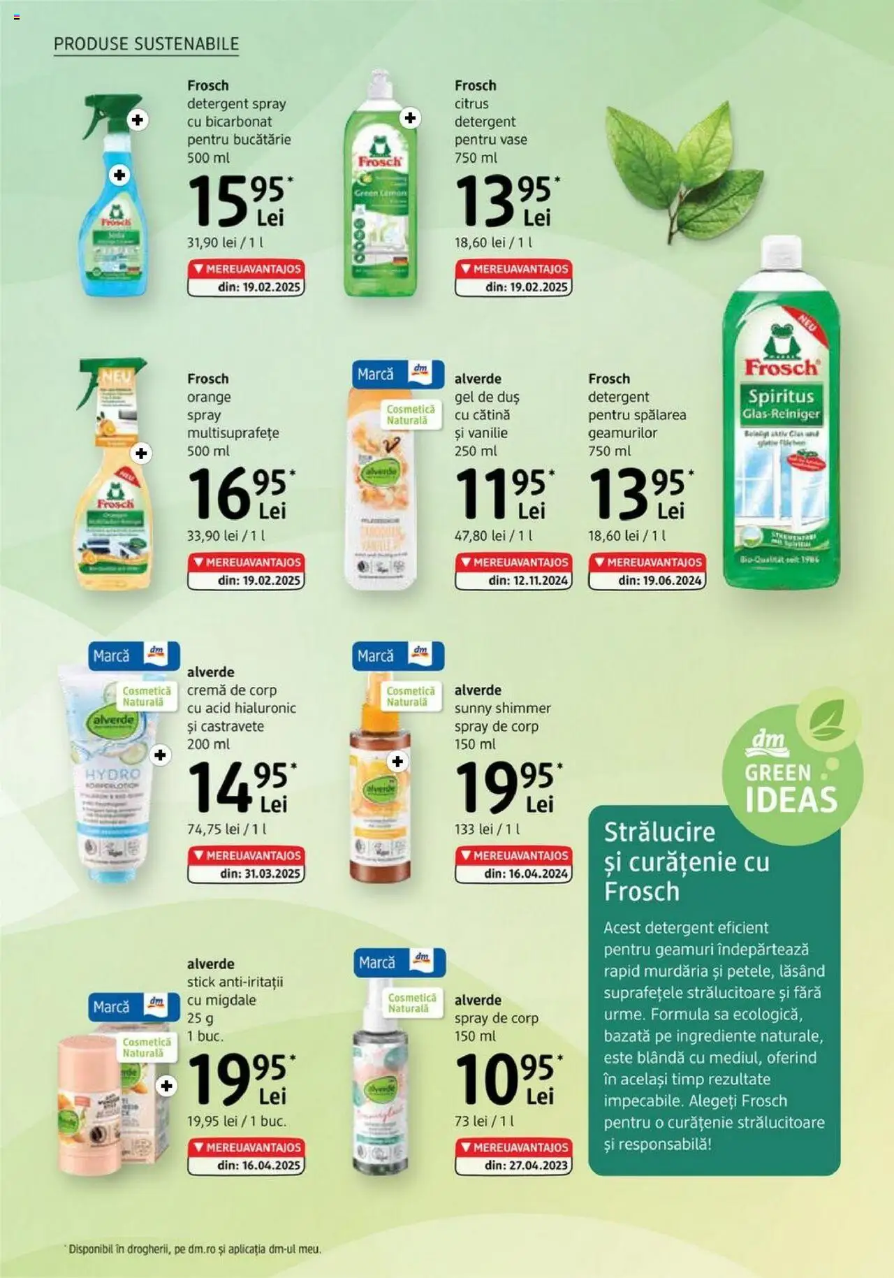 Catalog DM Drogerie Markt 3 - 28 Iulie 2025 | Pagina 22 | Produse: Migdale, Cremă de corp, Gel de duș, Detergent