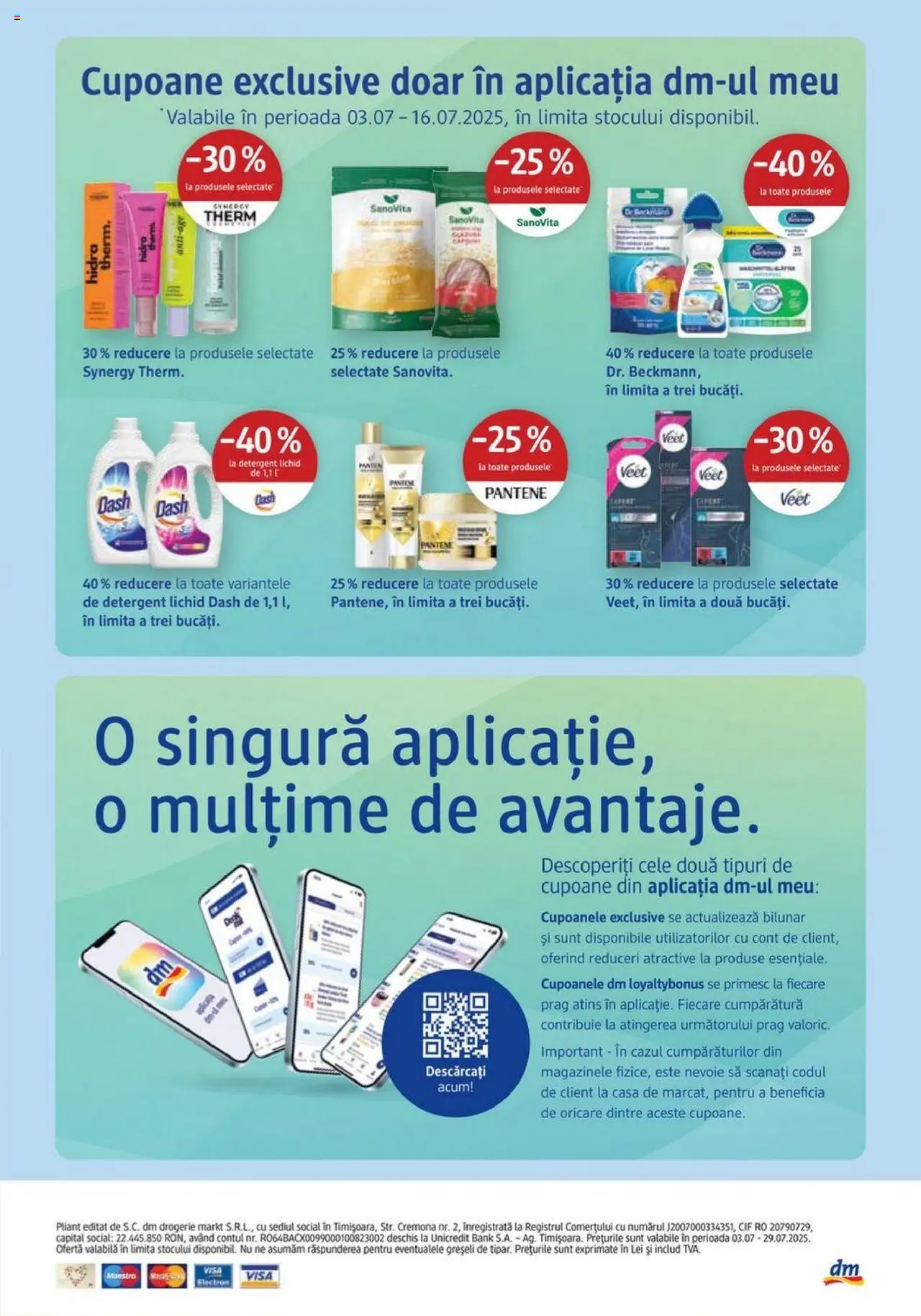 Catalog DM Drogerie Markt 3 - 28 Iulie 2025 | Pagina 24 | Produse: Detergent