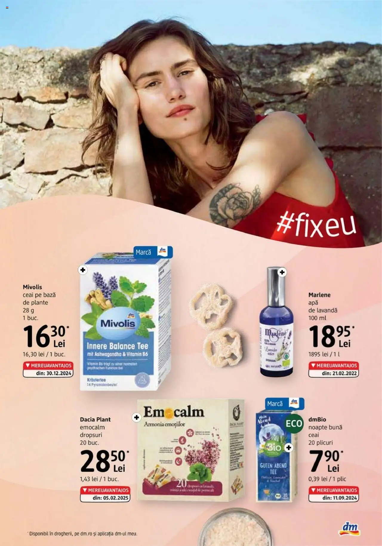 Catalog DM Drogerie Markt 3 - 28 Iulie 2025 | Pagina 5 | Produse: Şerit ödül, Ceai