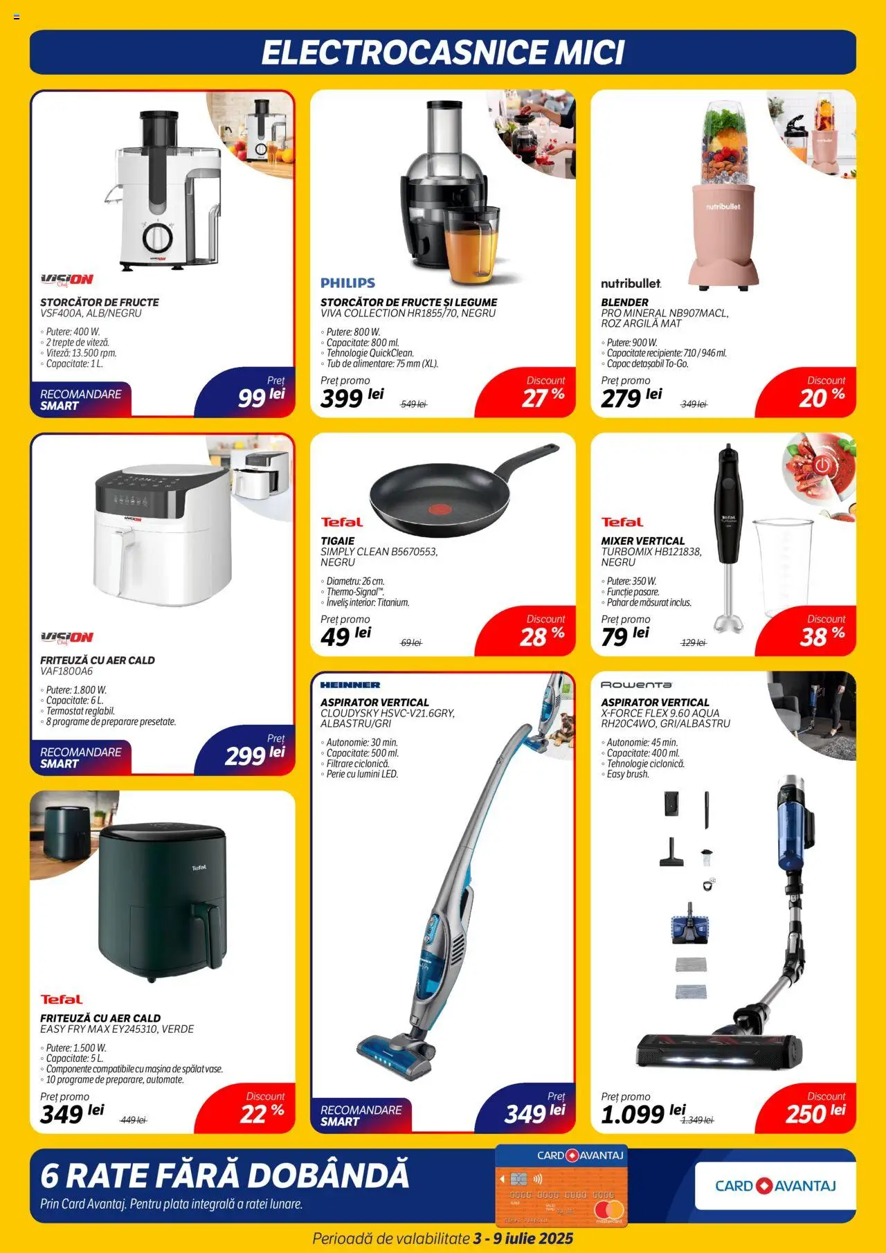 Catalog Flanco 3 - 8 Iulie 2025 | Pagina 10 | Produse: Mașină De Spălat, Aspirator, Storcător de fructe, Perie