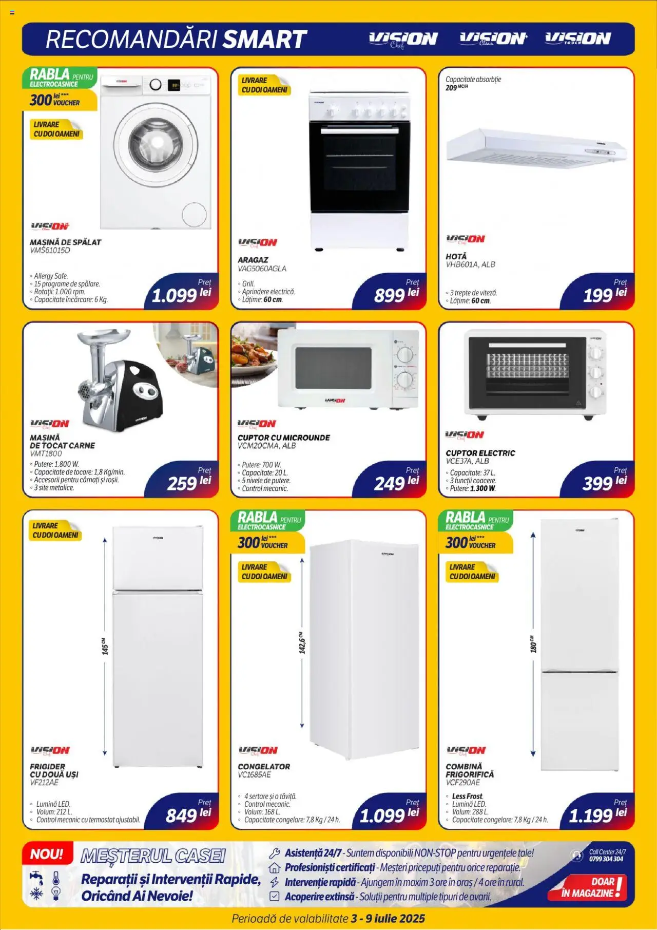 Catalog Flanco 3 - 8 Iulie 2025 | Pagina 13 | Produse: Congelator, Mașină De Spălat, Cuptor, Cârnați
