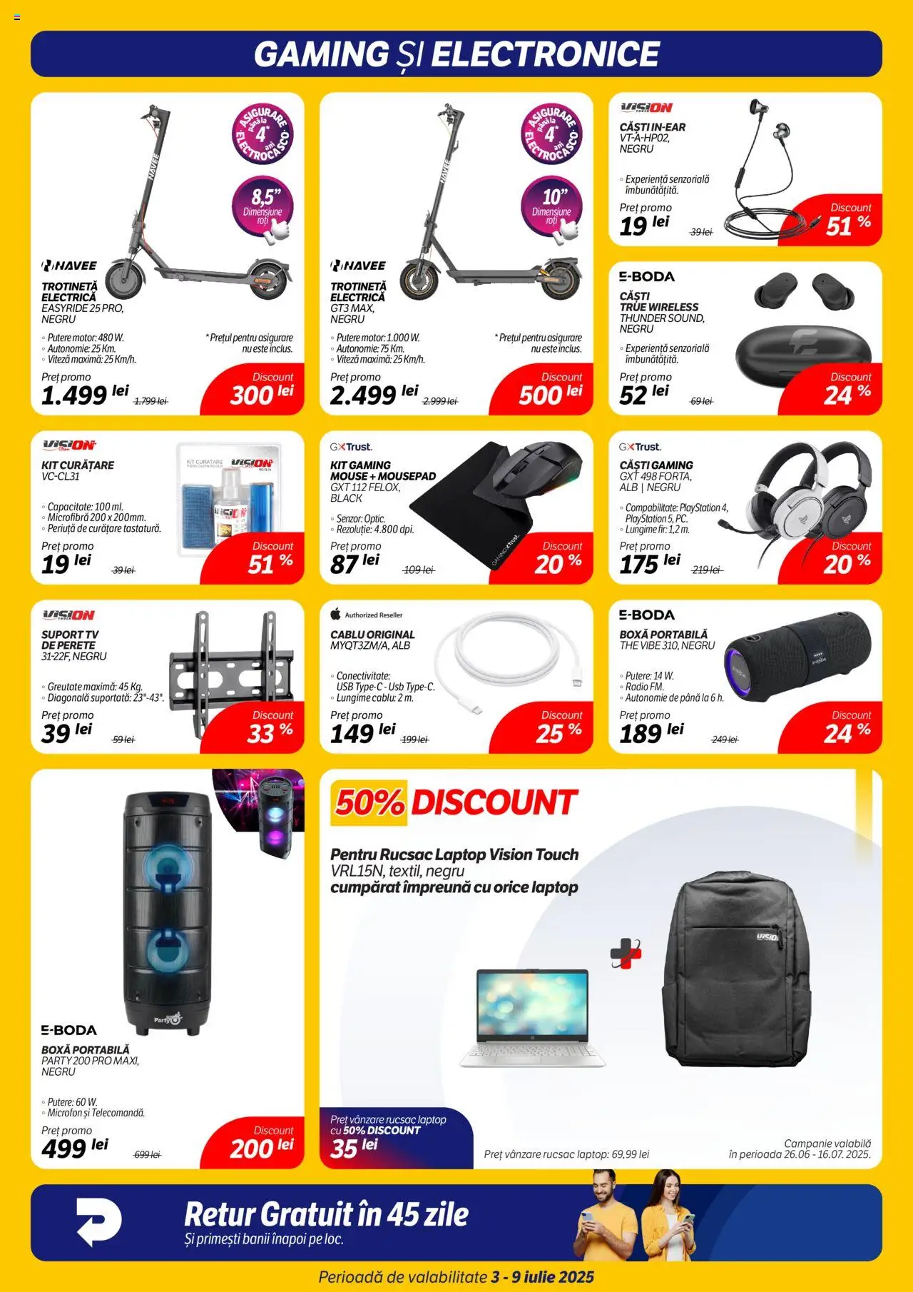 Catalog Flanco 3 - 8 Iulie 2025 | Pagina 5 | Produse: Laptop, Cablu, Usb, Boxă portabilă