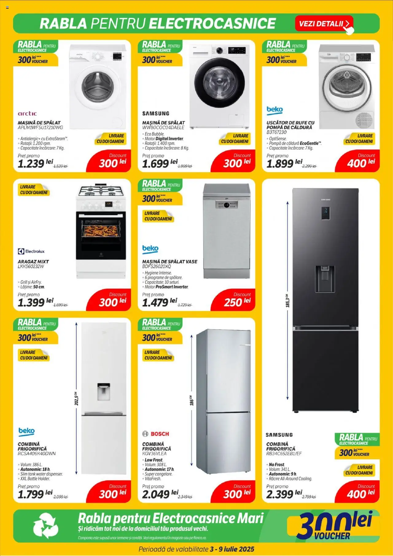 Catalog Flanco 3 - 8 Iulie 2025 | Pagina 7 | Produse: Uscător, Mașină De Spălat Vase, Grill, Combină frigorifică