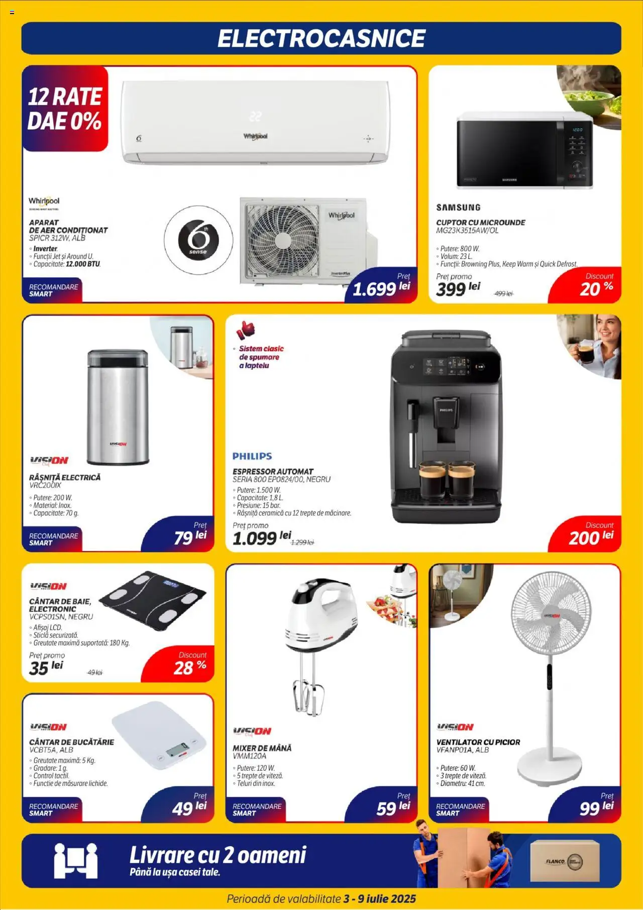 Catalog Flanco 3 - 8 Iulie 2025 | Pagina 8 | Produse: Espressor, Cuptor, Cântar, Ușă