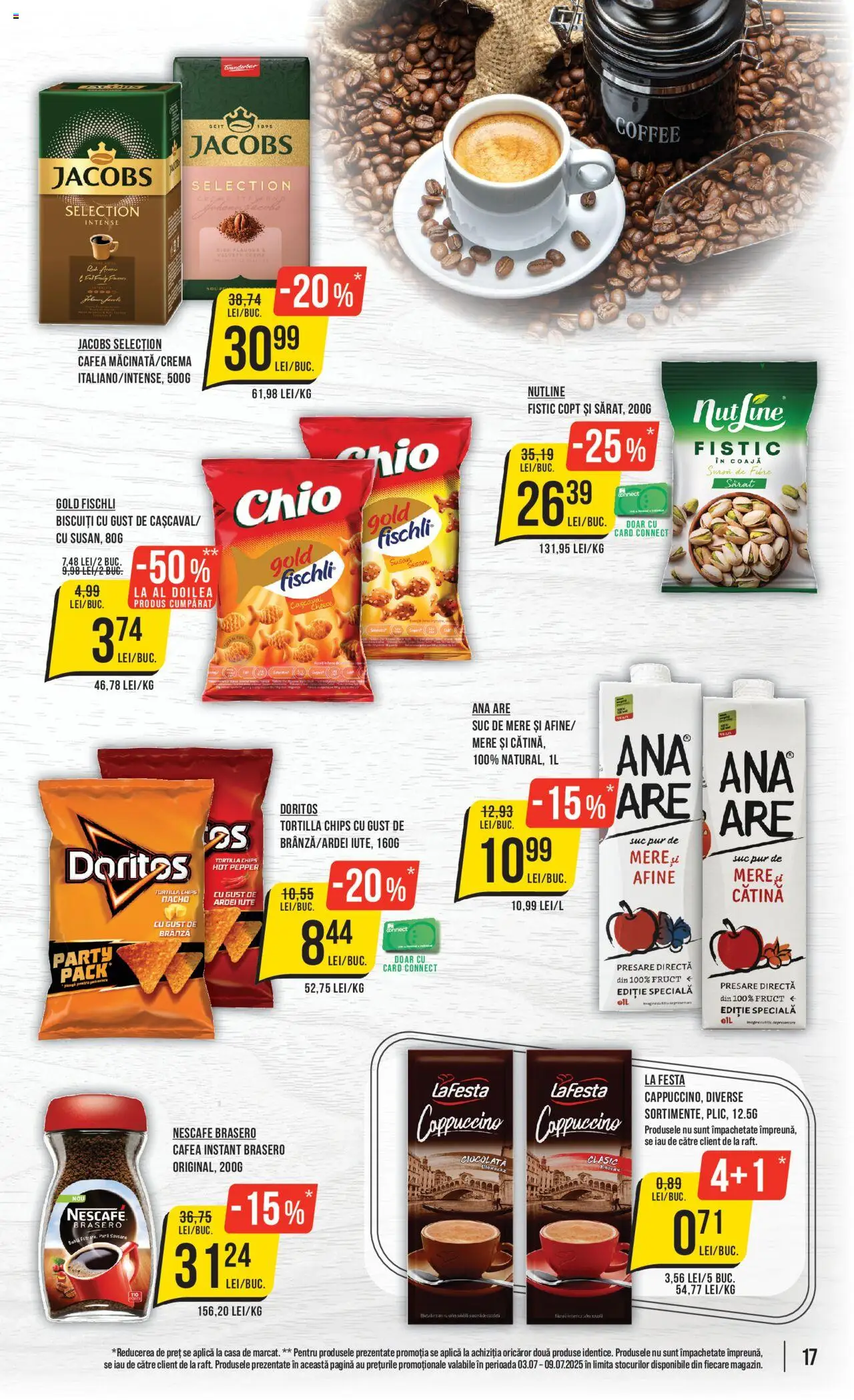 Catalog Mega Image 3 - 8 Iulie 2025 | Pagina 17 | Produse: Afine, Köpek çiti, Brânză, Mere