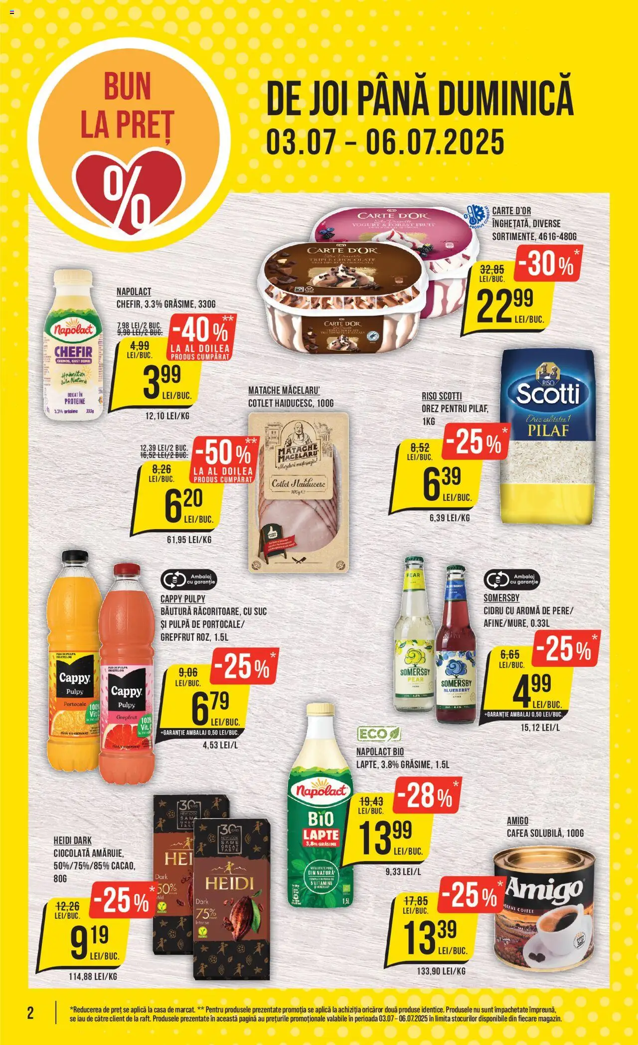 Catalog Mega Image 3 - 8 Iulie 2025 | Pagina 2 | Produse: Pară, Masaüstü kılıfı, Lait de coco, Orez