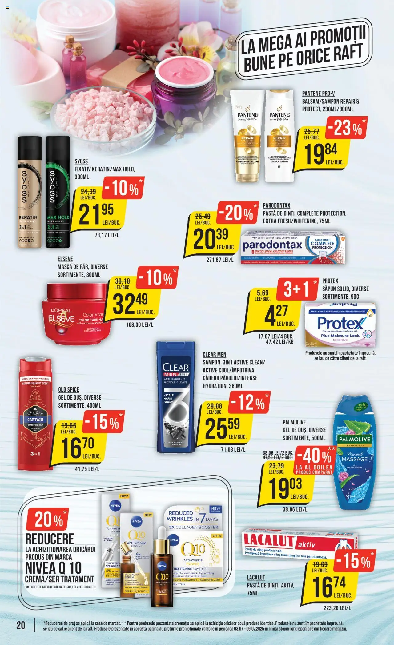 Catalog Mega Image 3 - 8 Iulie 2025 | Pagina 20 | Produse: Pomelo, Body, Raft, Pastă de dinți