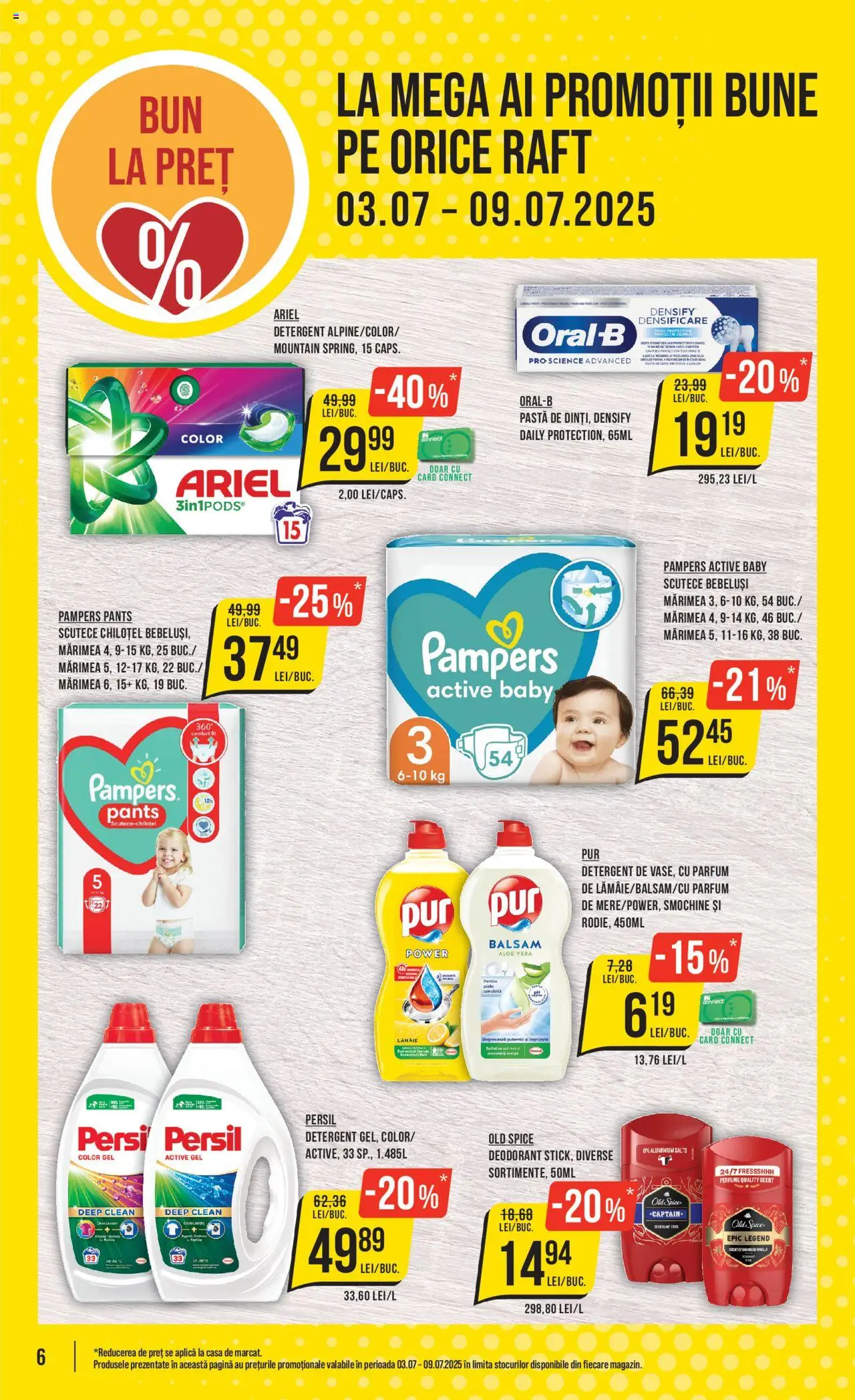 Catalog Mega Image 3 - 8 Iulie 2025 | Pagina 6 | Produse: Kısırlaştırılmış Kedi Maması, Balsam, Detergent, Apă