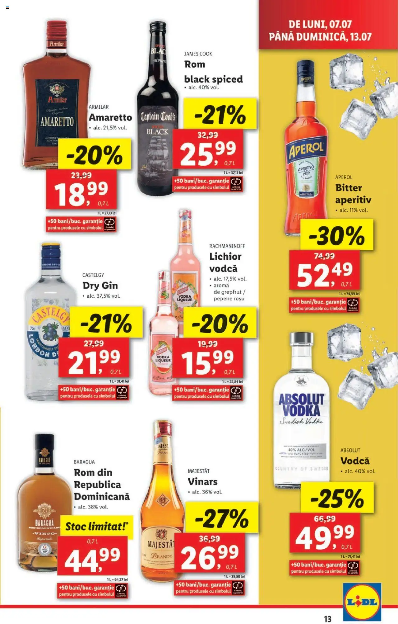 Catalog LIDL 7 - 12 Iulie 2025 | Pagina 13 | Produse: Su ısıtıcı, Lichior, Gin, Vodka
