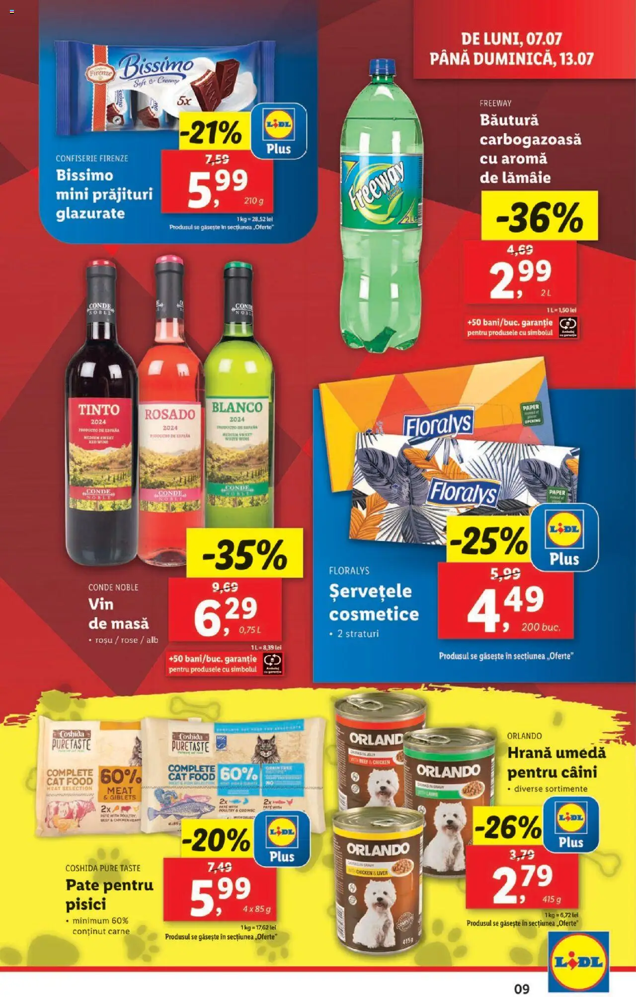 Catalog LIDL 7 - 12 Iulie 2025 | Pagina 9 | Produse: Masă, Pate, Lămâie
